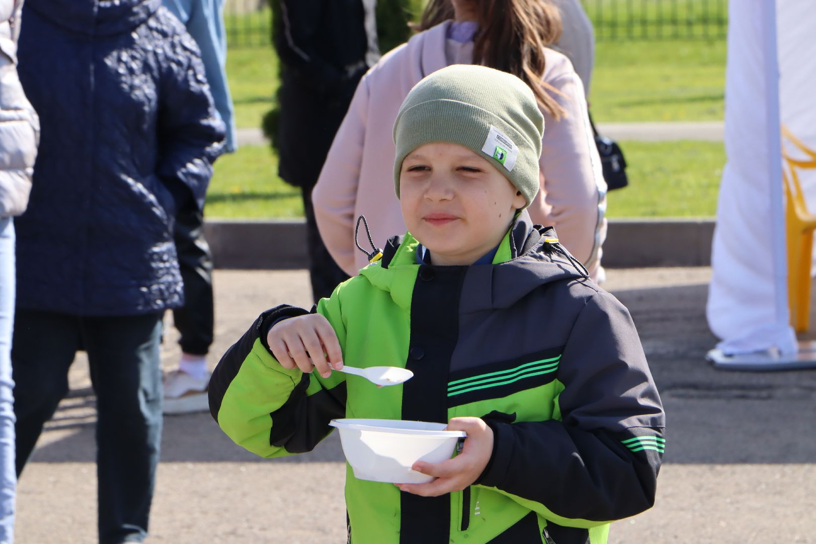 Серебряные Пруды, парк, солдатская каша