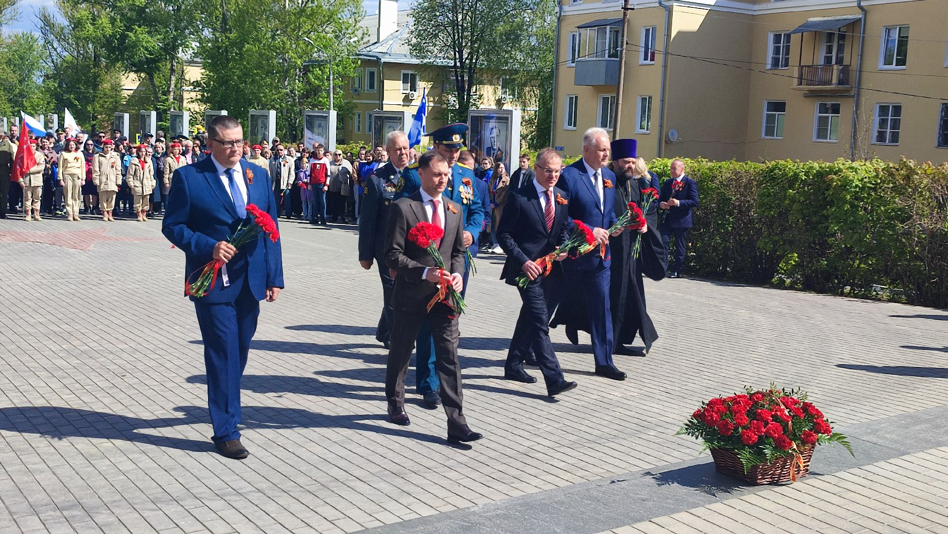 Кашира, День Победы, праздник, митинг, аллея славы