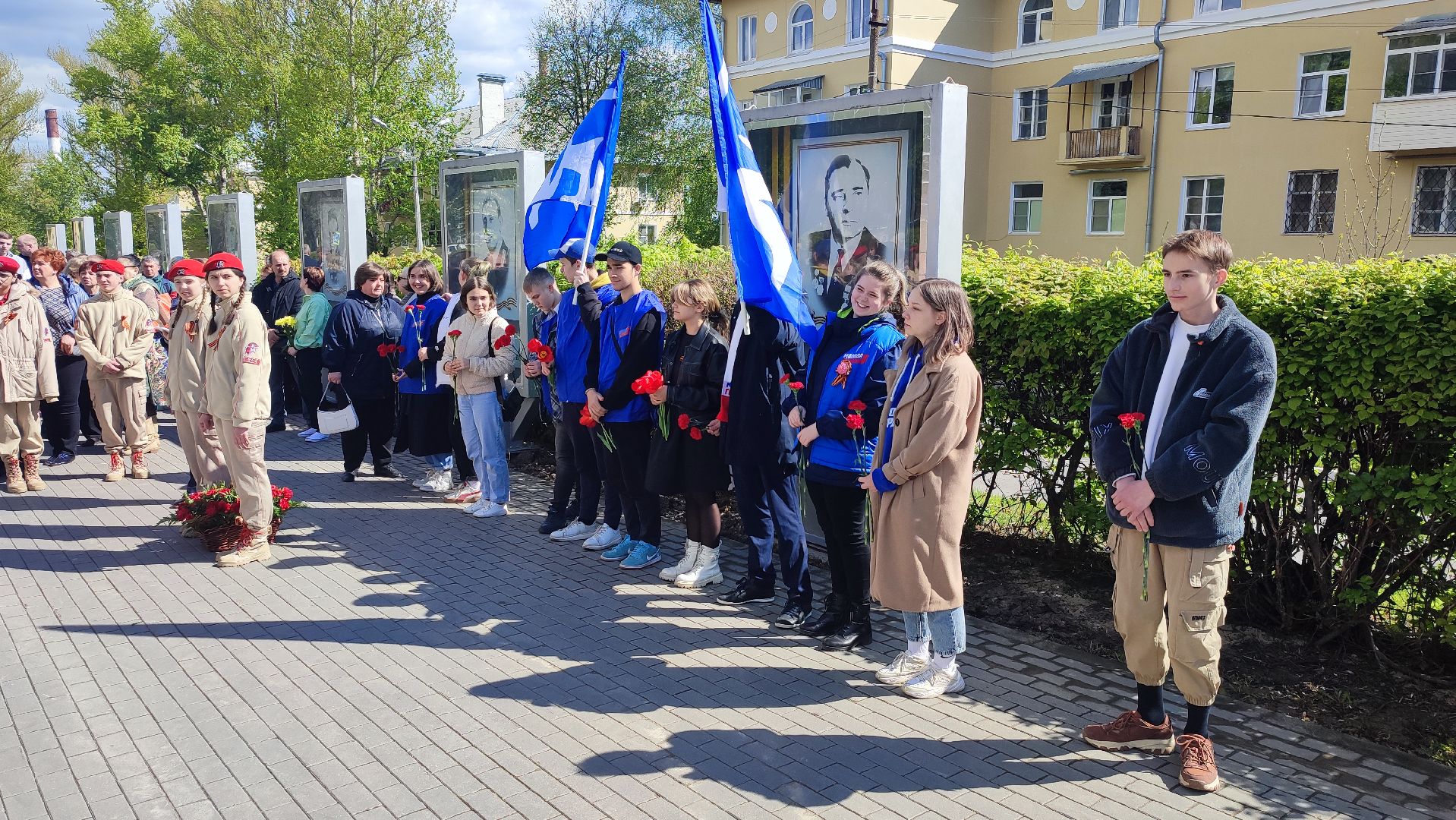 Кашира, День Победы, праздник, митинг, аллея славы