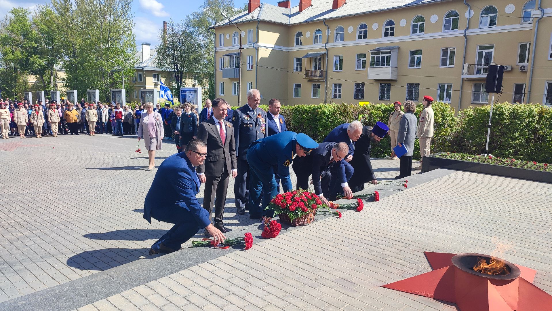 Кашира, День Победы, праздник, митинг, аллея славы