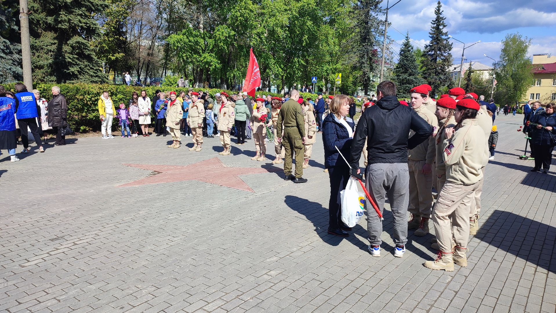 Кашира, День Победы, праздник, митинг, аллея славы