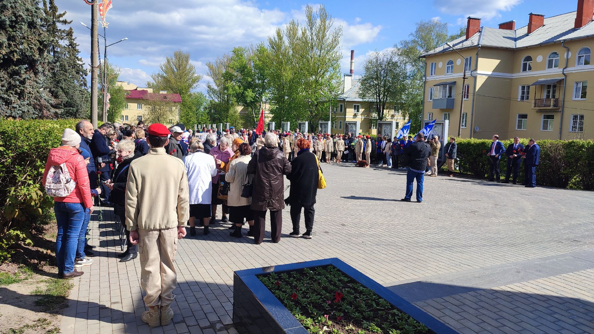 Кашира, День Победы, праздник, митинг, аллея славы