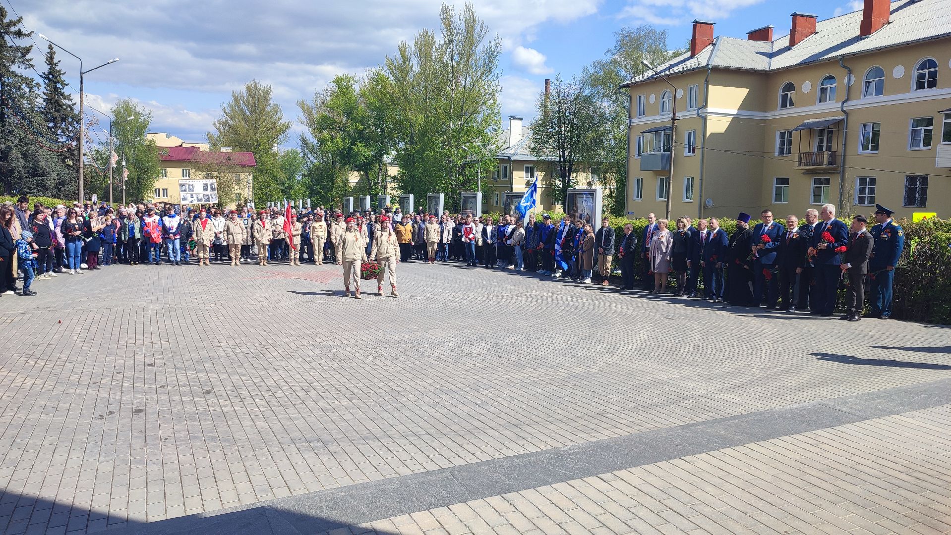 Кашира, День Победы, праздник, митинг, аллея славы