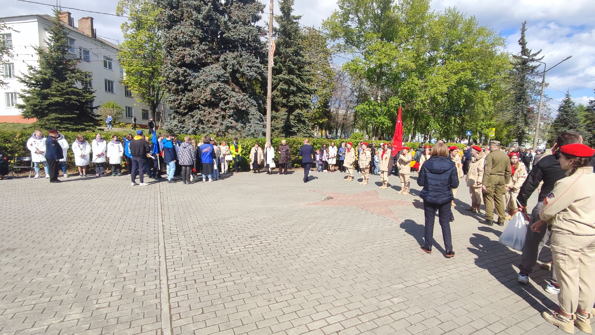 Кашира, День Победы, праздник, митинг, аллея славы