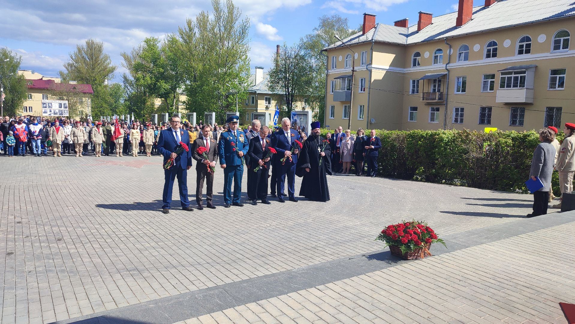 Кашира, День Победы, праздник, митинг, аллея славы