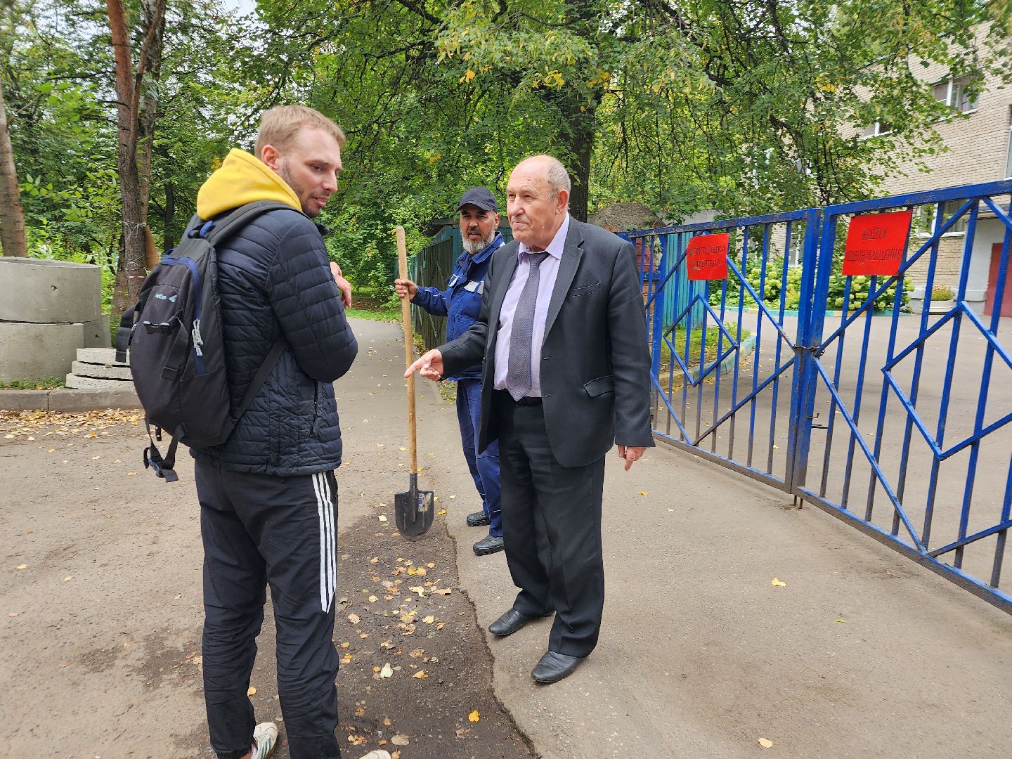 фрязино, ливневая система, ливневка, детский сад, мбу городское хозяйство,