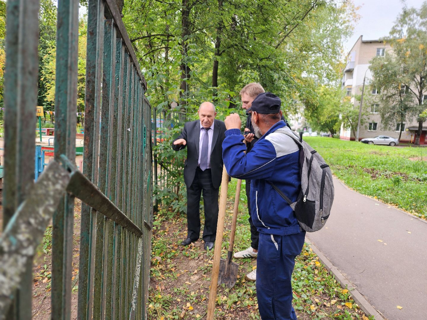 фрязино, ливневая система, ливневка, детский сад, мбу городское хозяйство,