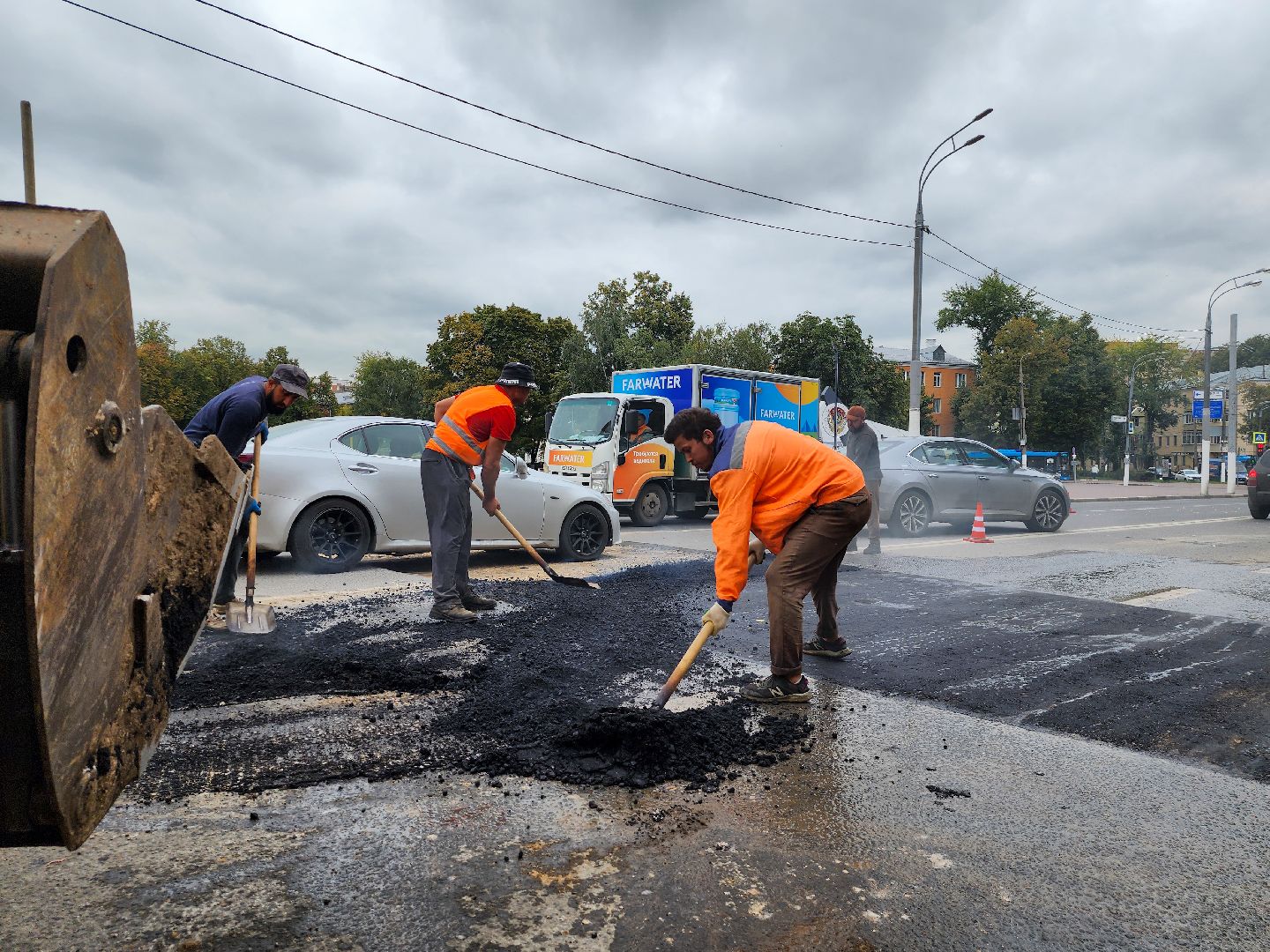 Подольск, Ремонт дороги, Асфальт, брусчатка, восстановительные работы,