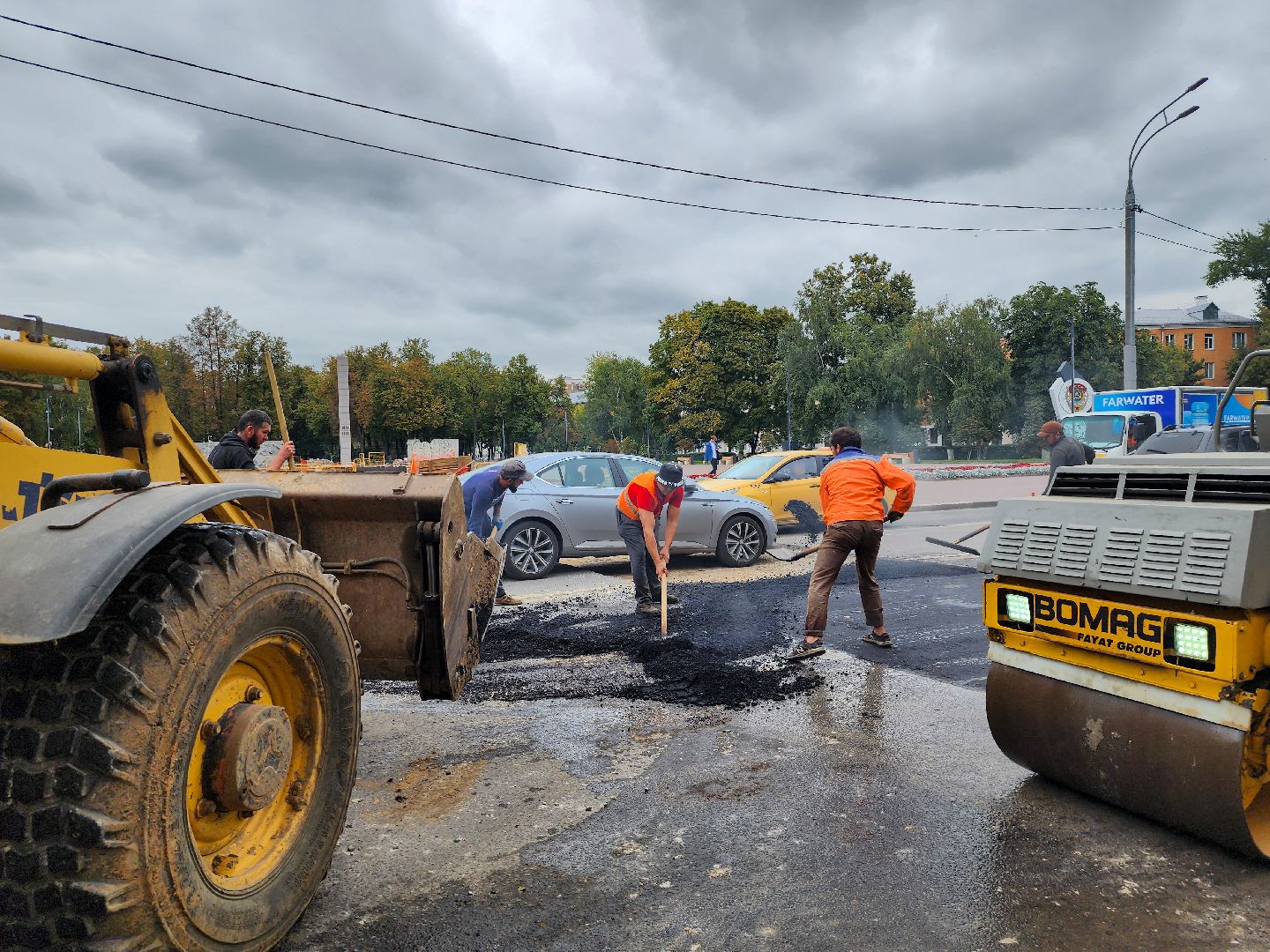 Подольск, Ремонт дороги, Асфальт, брусчатка, восстановительные работы,