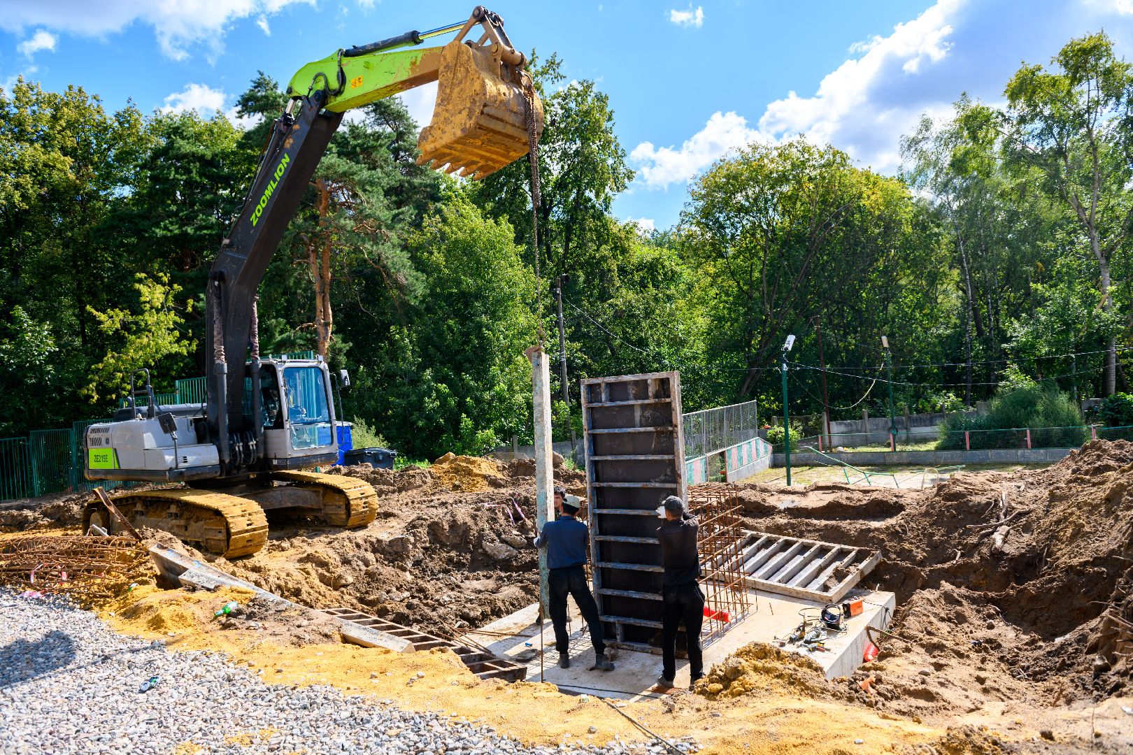 строительство,  стадион полет, лыткарино,спорт,