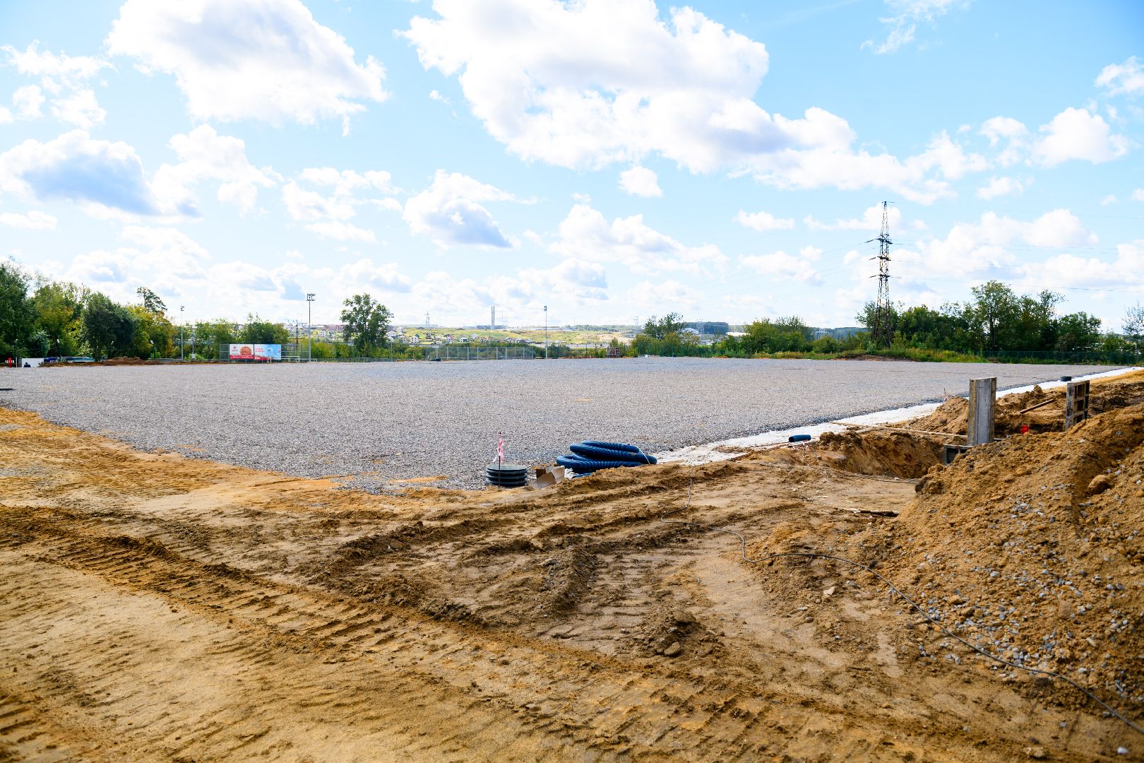 строительство,  стадион полет, лыткарино,спорт,