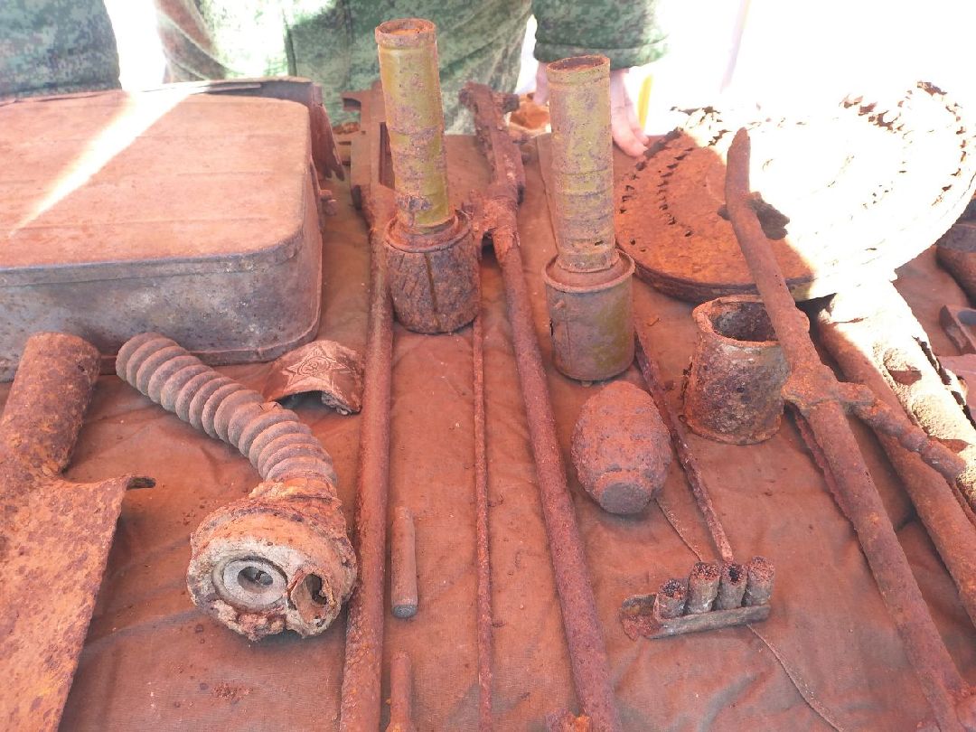 Лосино-Петровский, поисковый отряд, Рубеж 2018, Великая Отечественная война, находки