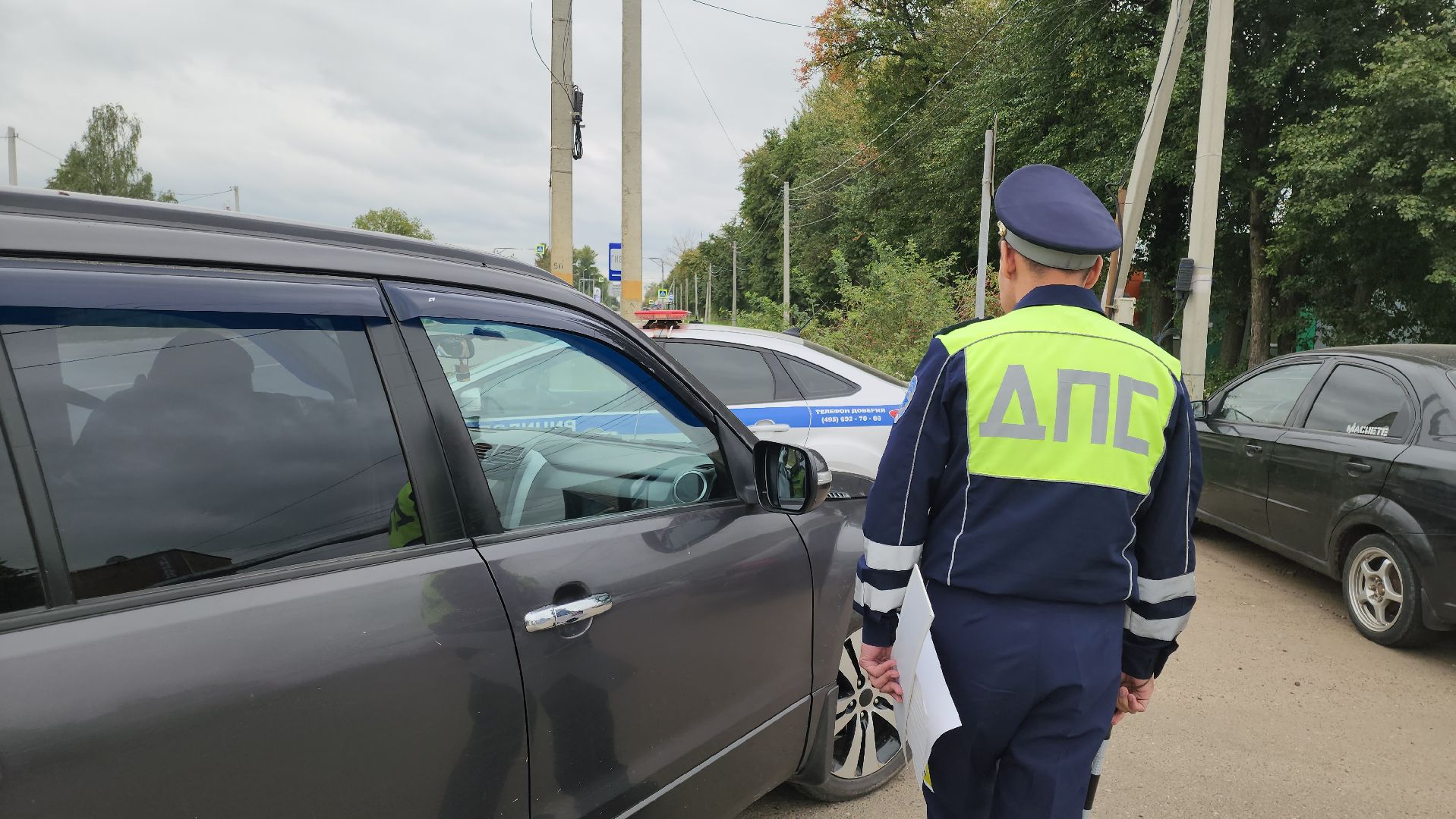 кашира, акция, социальный раунд, гаи, госавтоинспекция, безопасность, бдд, дети,