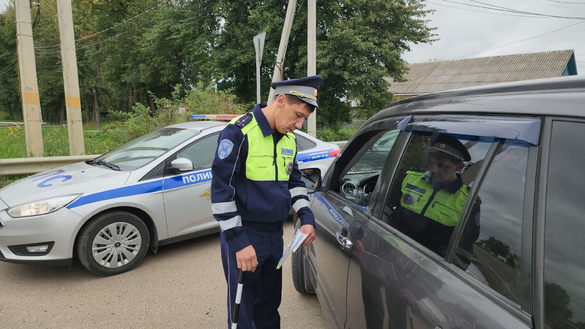 кашира, акция, социальный раунд, гаи, госавтоинспекция, безопасность, бдд, дети,