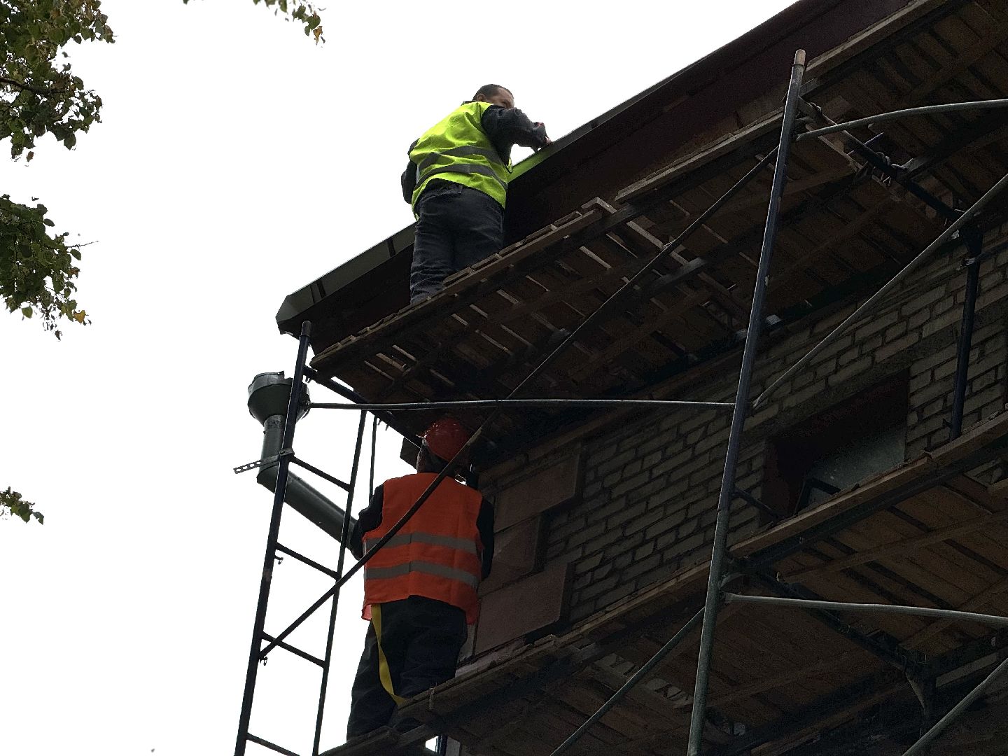 ремонт крыши, ремонт фасада дома, ленинский городской округ,