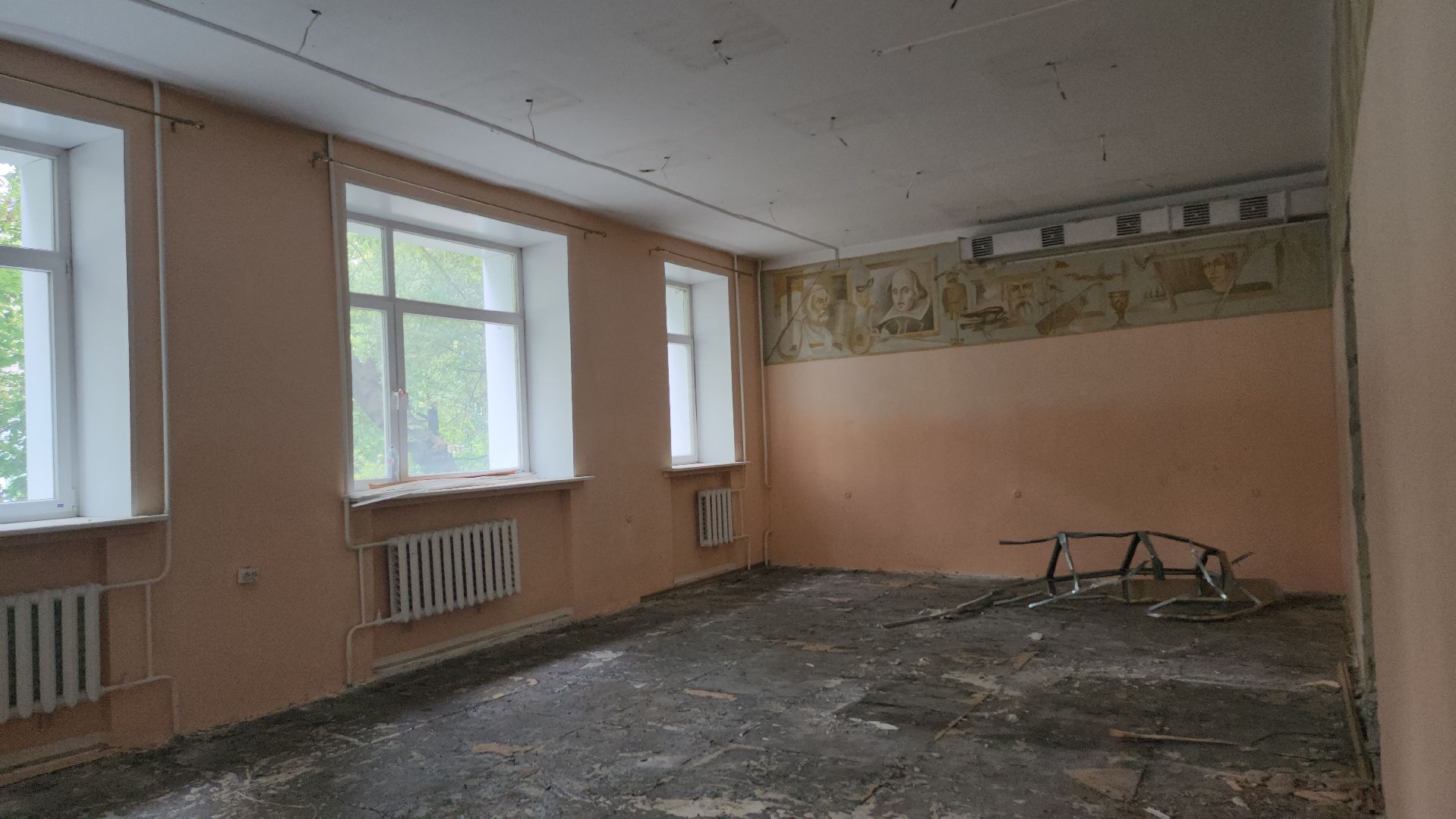 люберцы, библиотека Бригантина, капитальный ремонт,