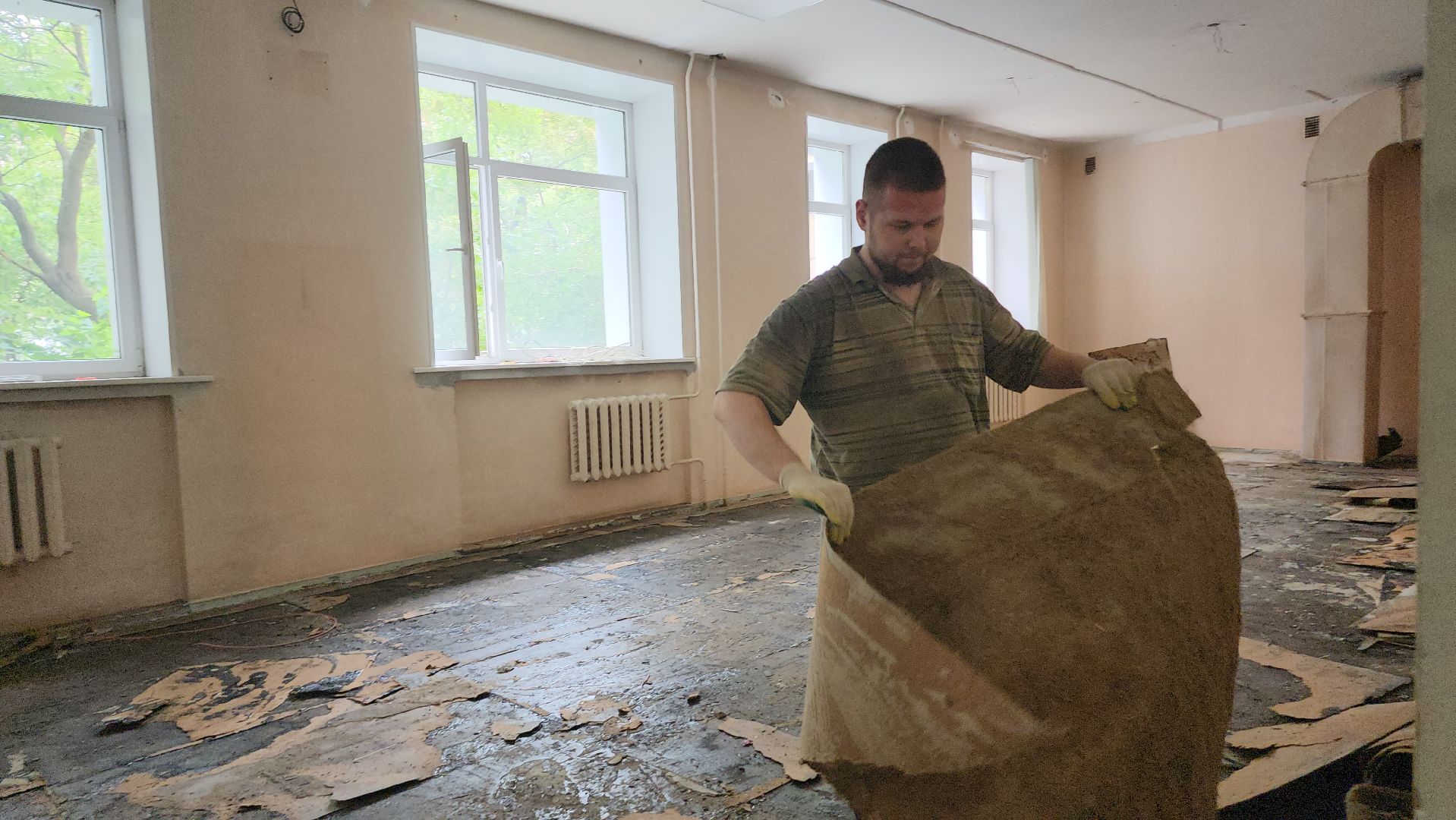 люберцы, библиотека Бригантина, капитальный ремонт,