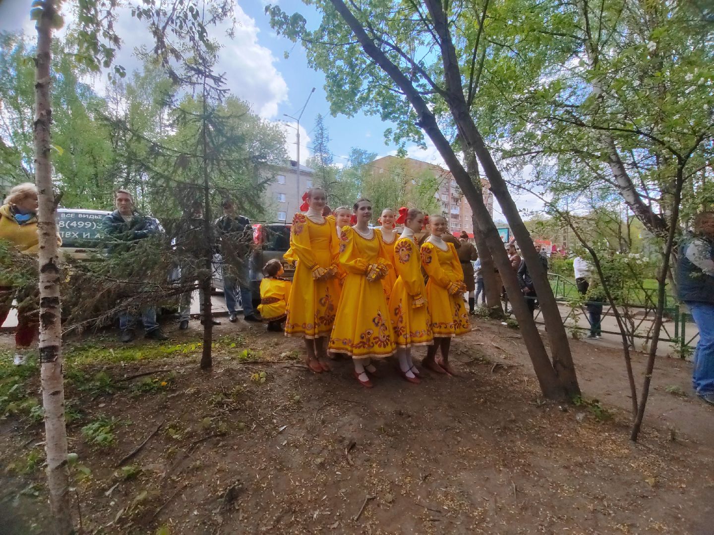 Пушкино, 9 мая, День Победы, мы помним, ВОВ, ветераны, Поем во дворах