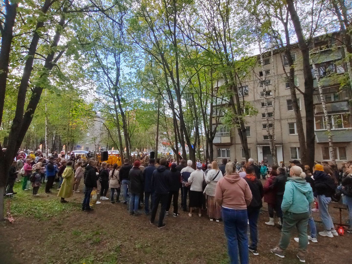 Пушкино, 9 мая, День Победы, мы помним, ВОВ, ветераны, Поем во дворах