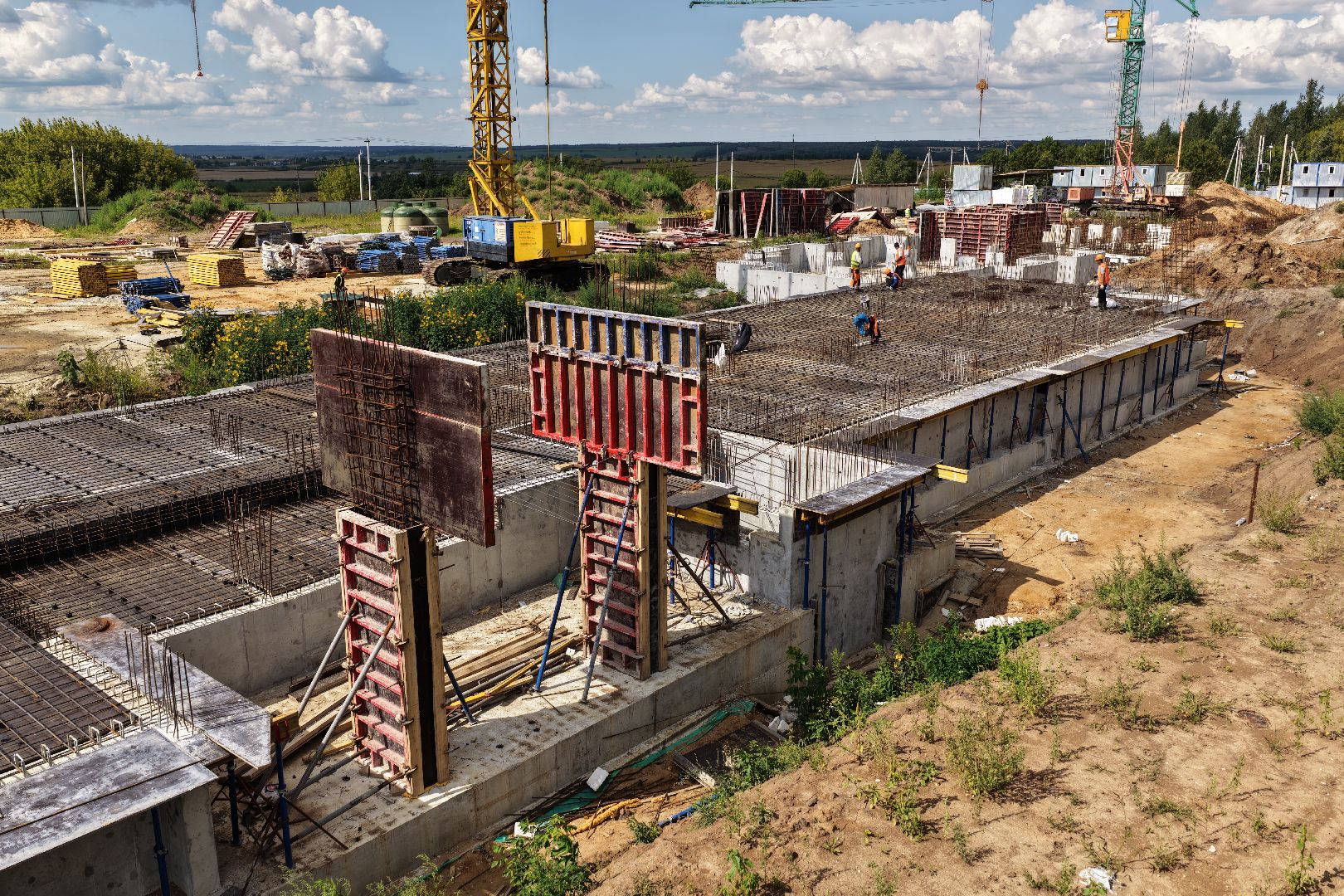 видео с коптера, дом для переселенцев зарайск,