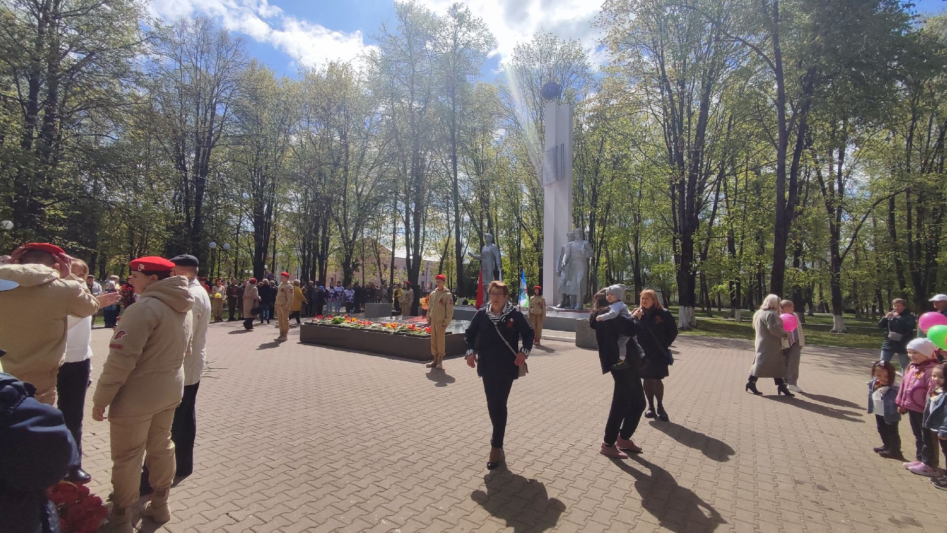 Кашира, Ожерелье, 9 мая, митинг