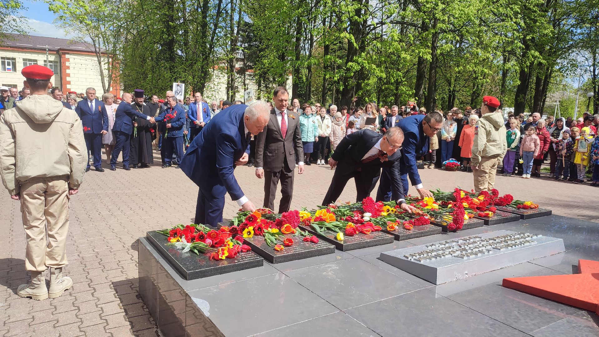 Кашира, Ожерелье, 9 мая, митинг