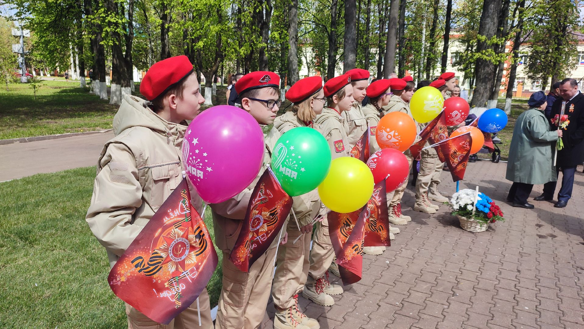 Кашира, Ожерелье, 9 мая, митинг