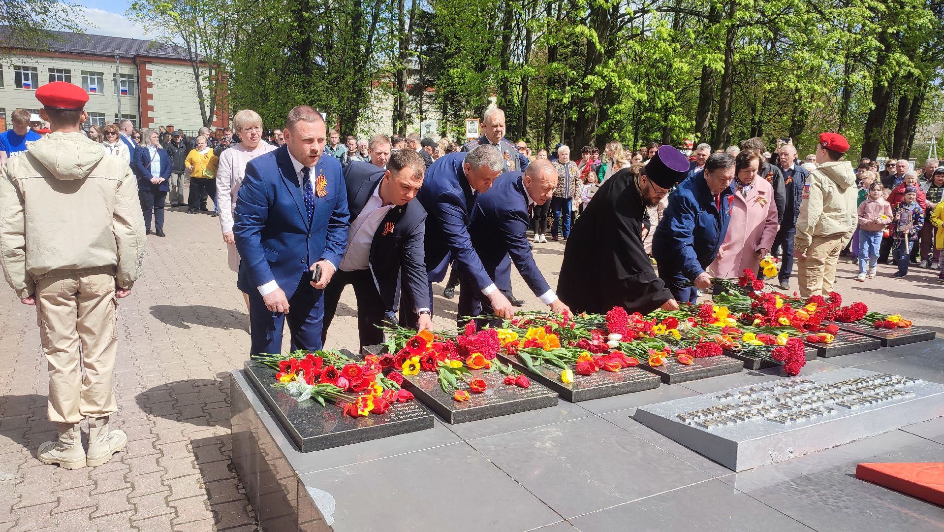 Кашира, Ожерелье, 9 мая, митинг