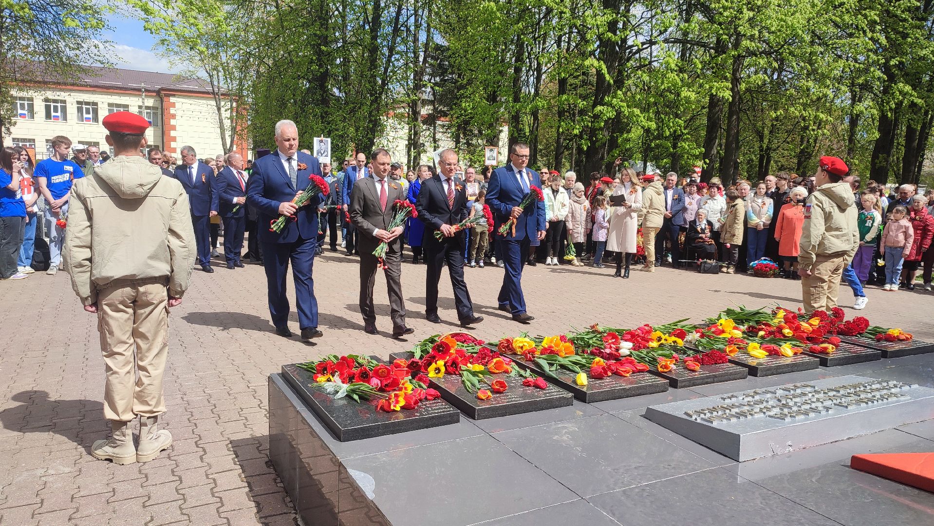 Кашира, Ожерелье, 9 мая, митинг