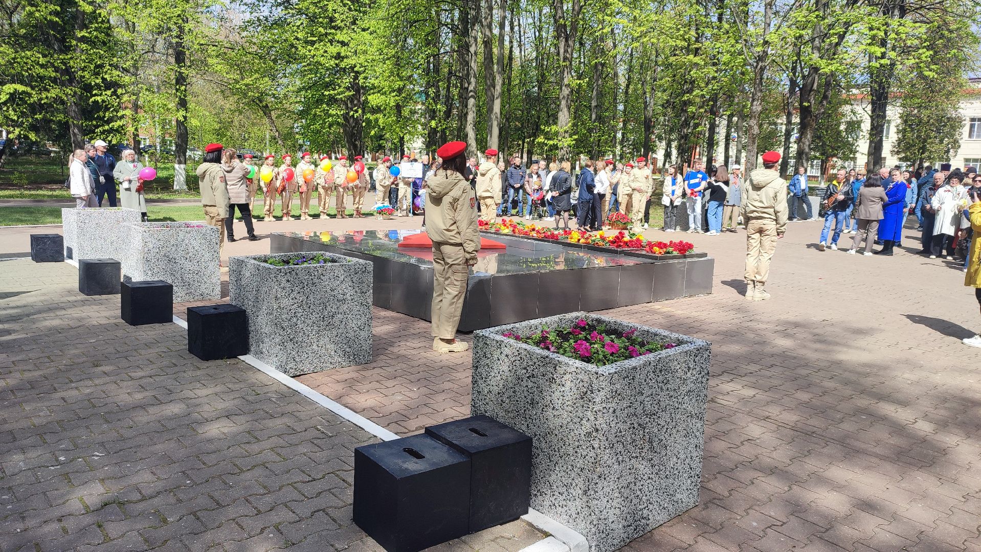 Кашира, Ожерелье, 9 мая, митинг