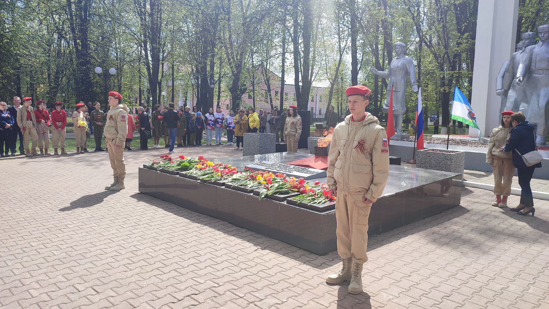 Кашира, Ожерелье, 9 мая, митинг