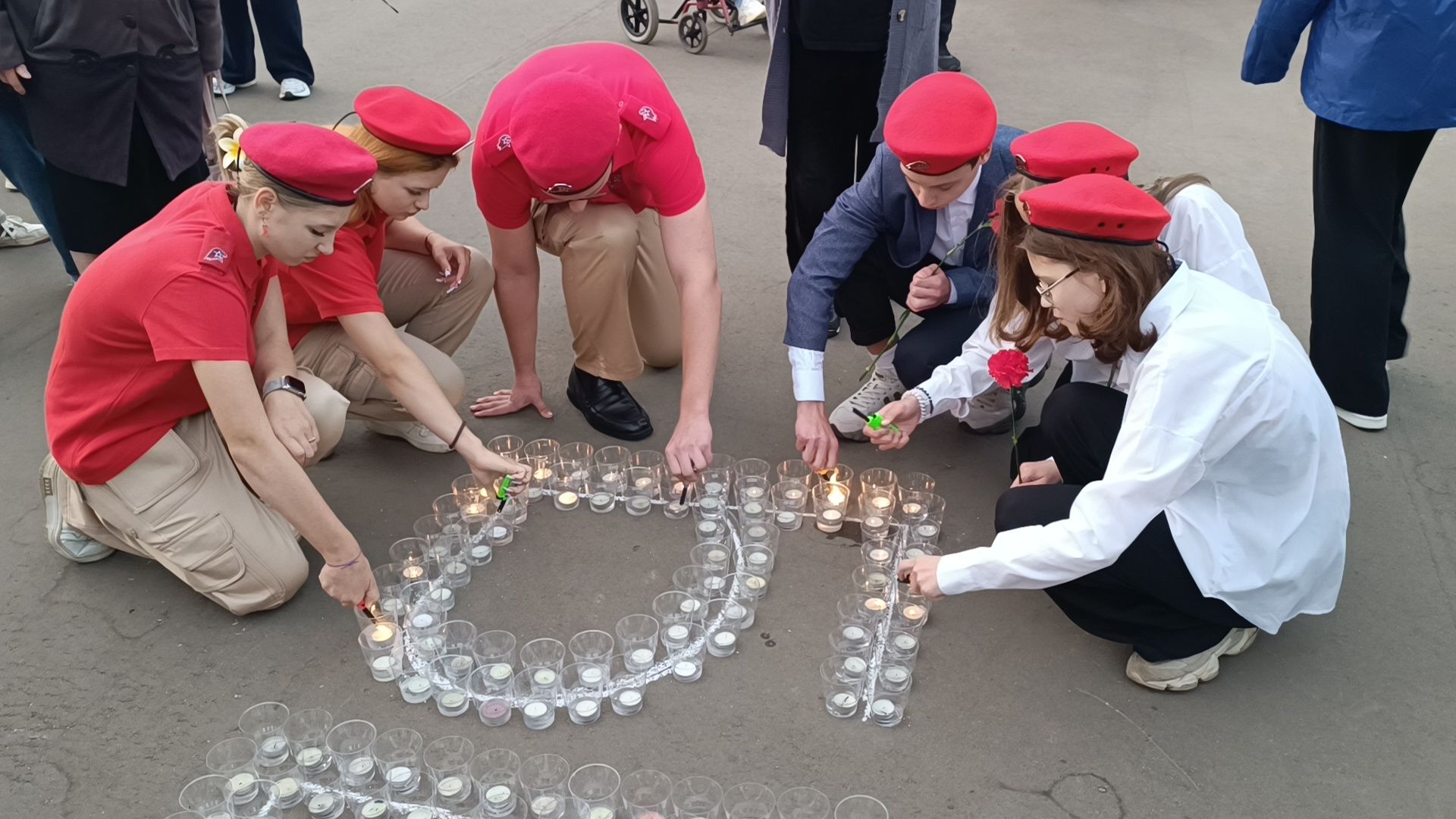 лобня, беслан, свечи, акция,