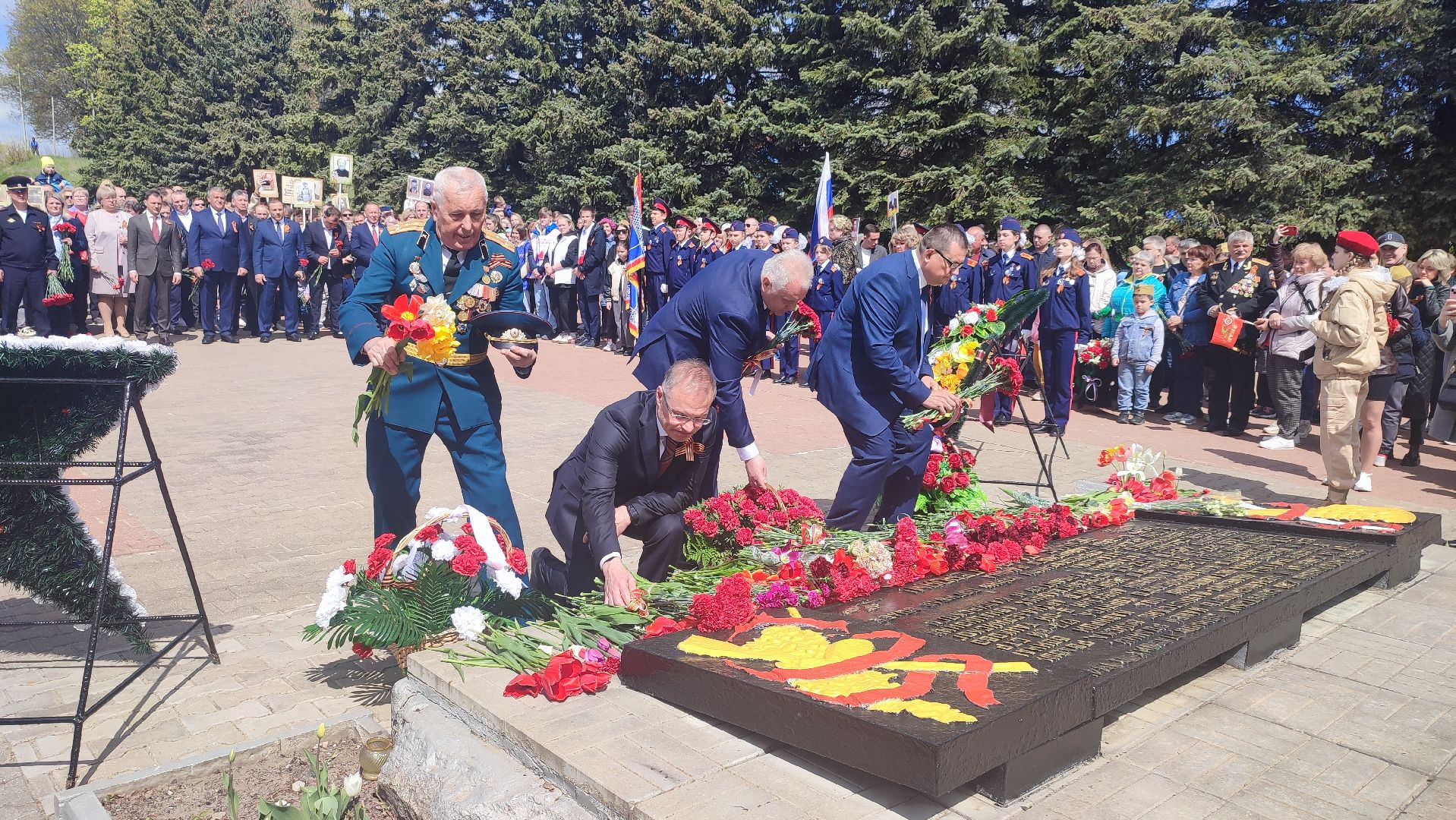 Кашира, Зендиково, день победы, 9 мая, митинг