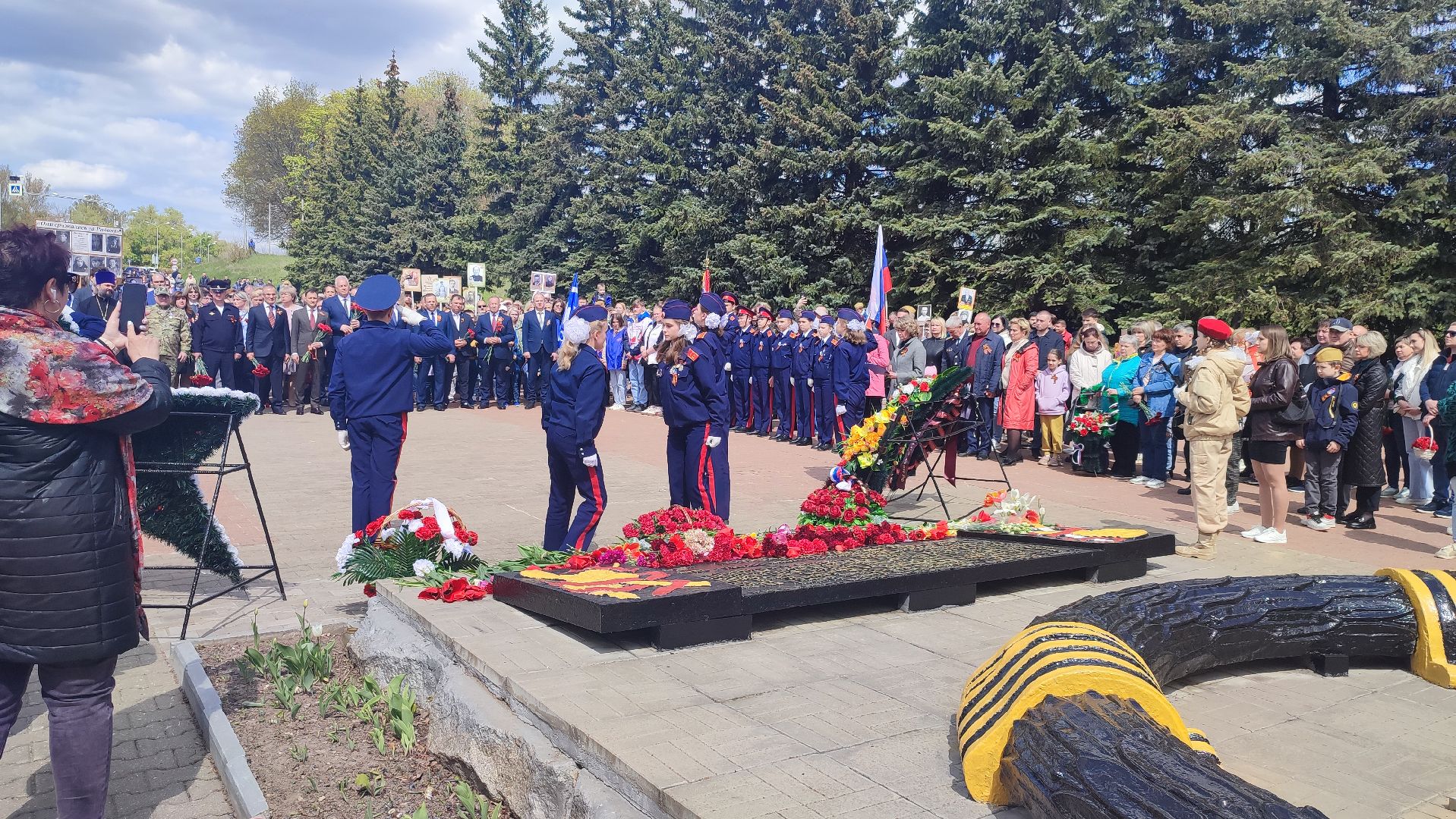 Кашира, Зендиково, день победы, 9 мая, митинг