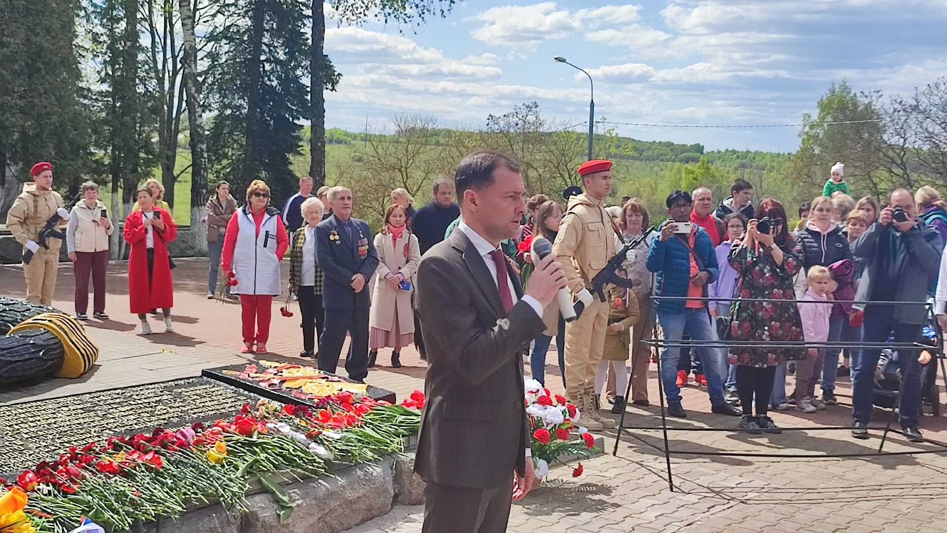 Кашира, Зендиково, день победы, 9 мая, митинг