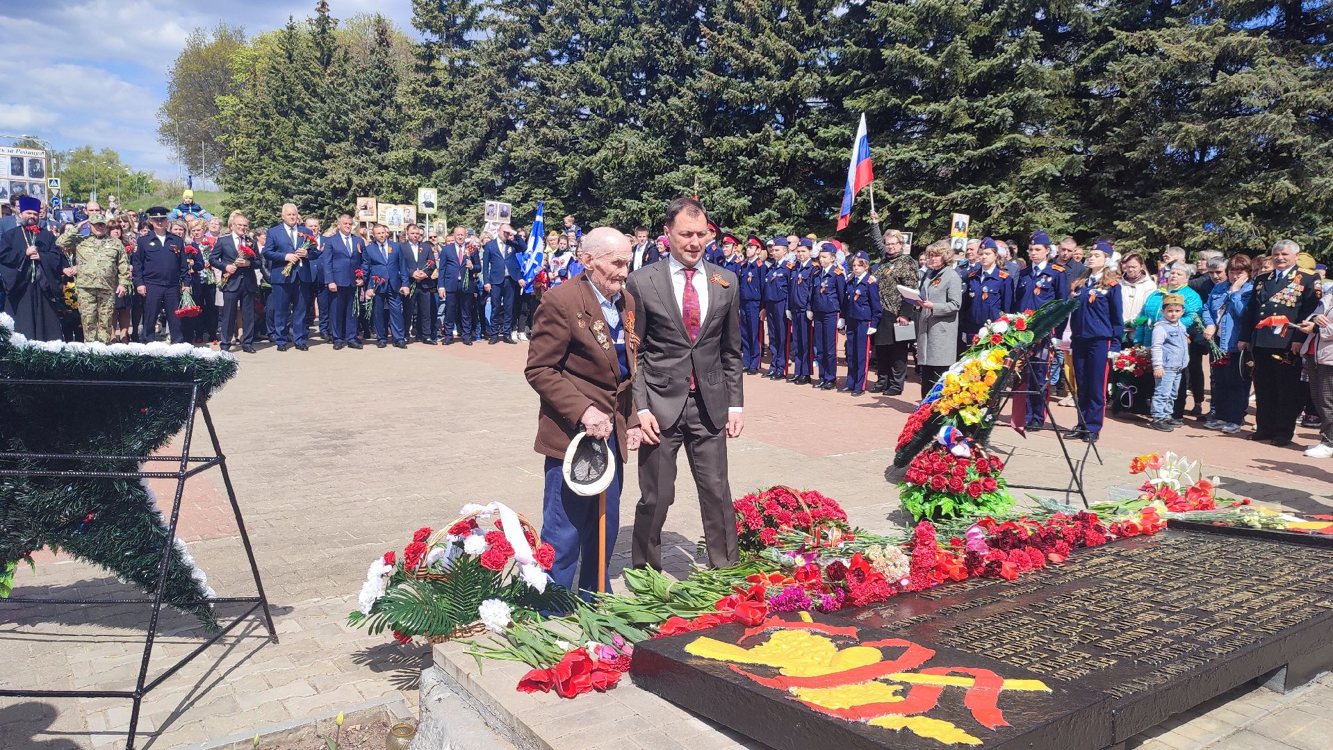 Кашира, Зендиково, день победы, 9 мая, митинг