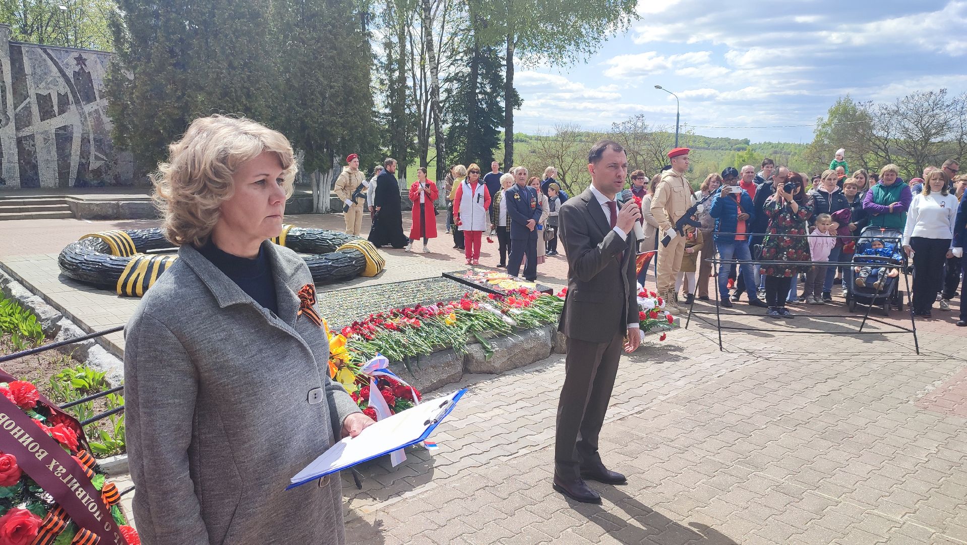 Кашира, Зендиково, день победы, 9 мая, митинг