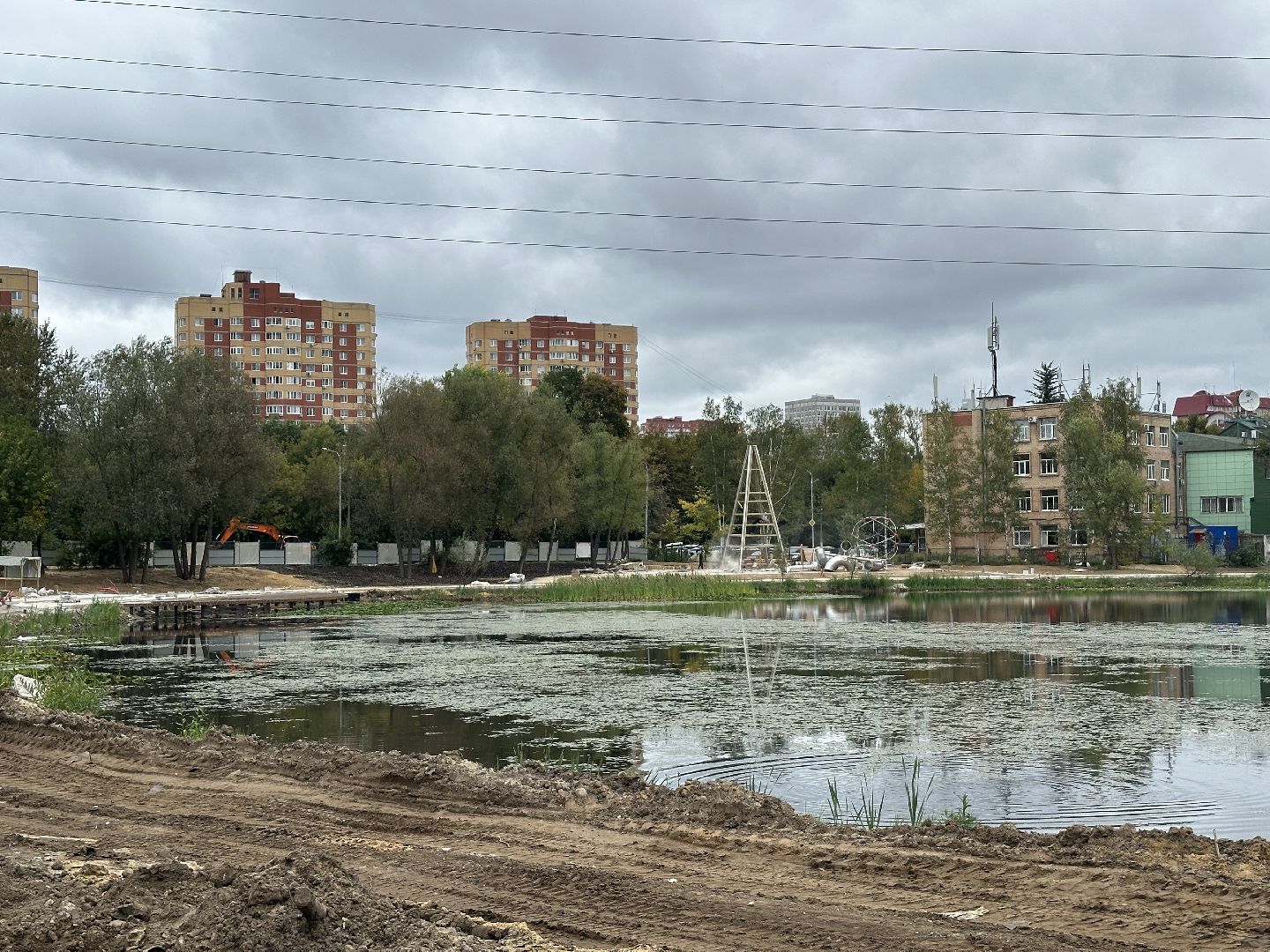 пушкино, пушкинский городской округ, благоустройство, травинское озеро, травинская набережная,