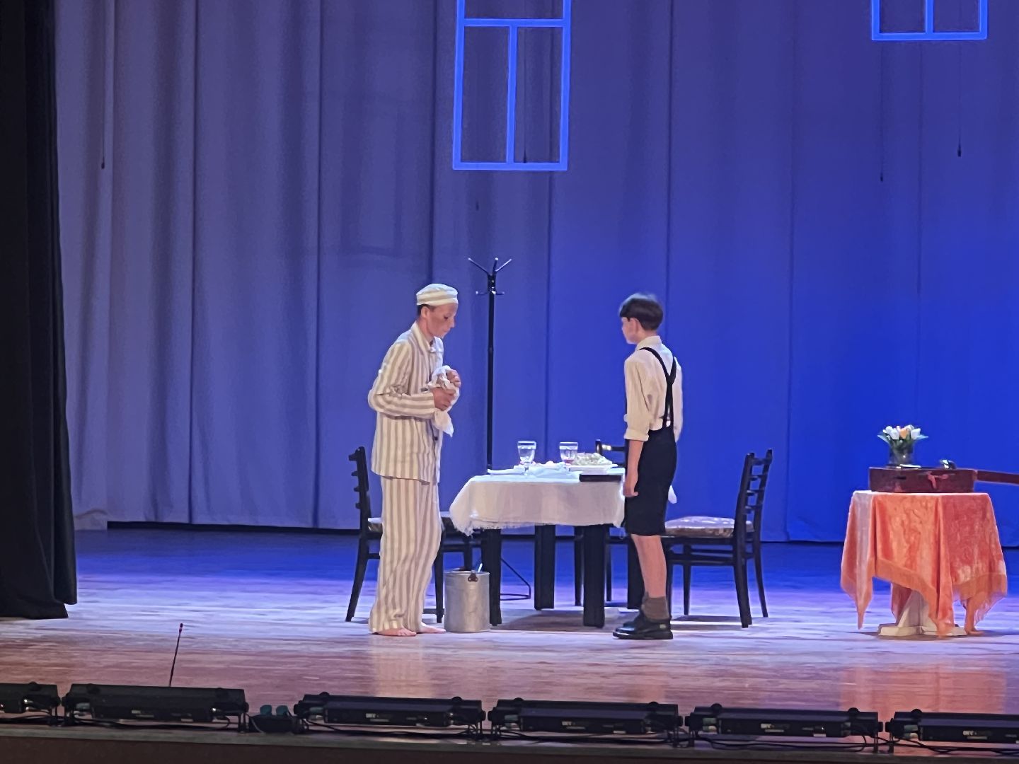 Запрудня дк прогресс, талдомский городской округ, Театр, Мальчик в полосатой рубашке спектакль ,