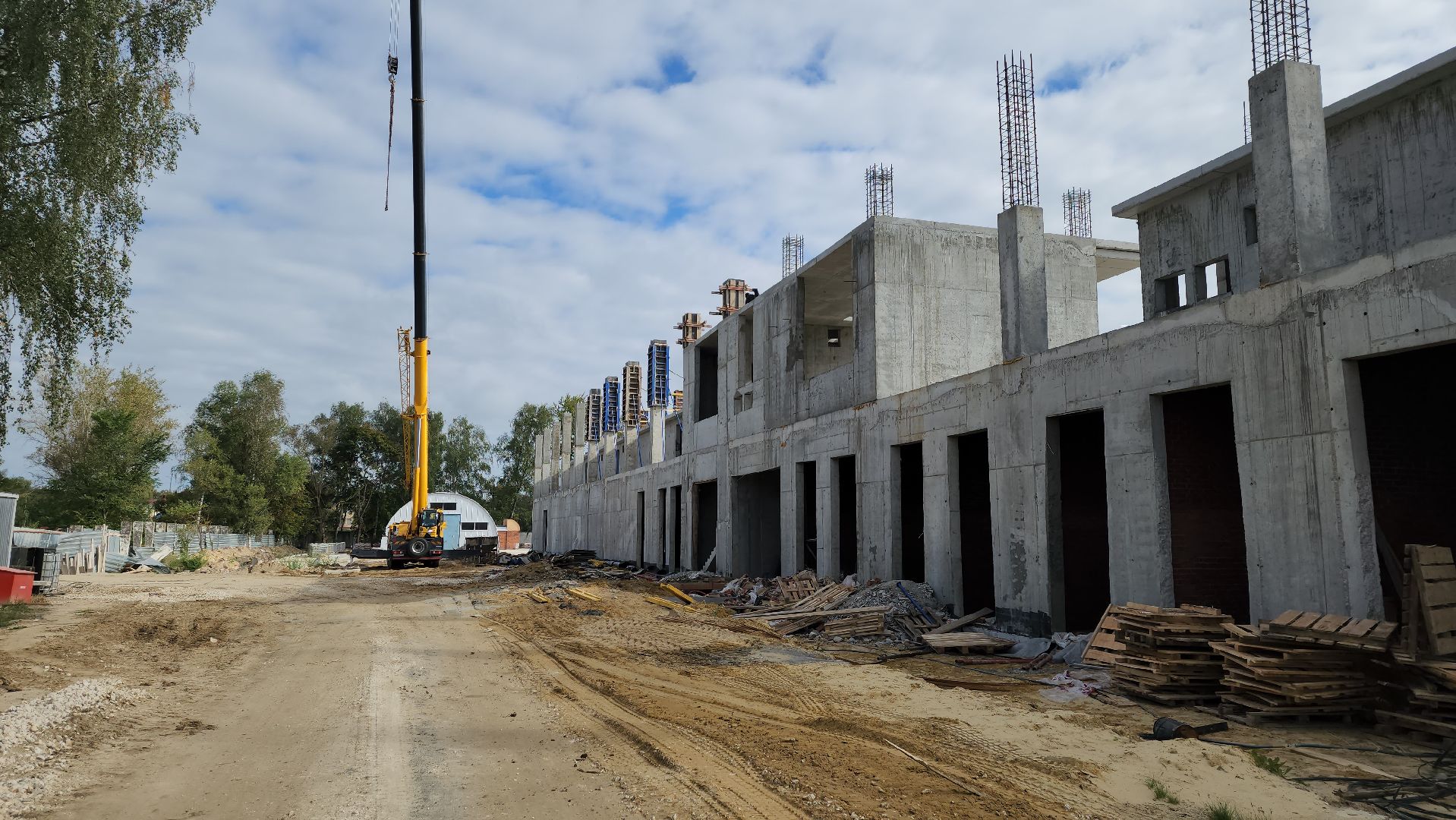 луховицы, реконструкция стадиона, стадион спартак, строительство, спортивный объект,