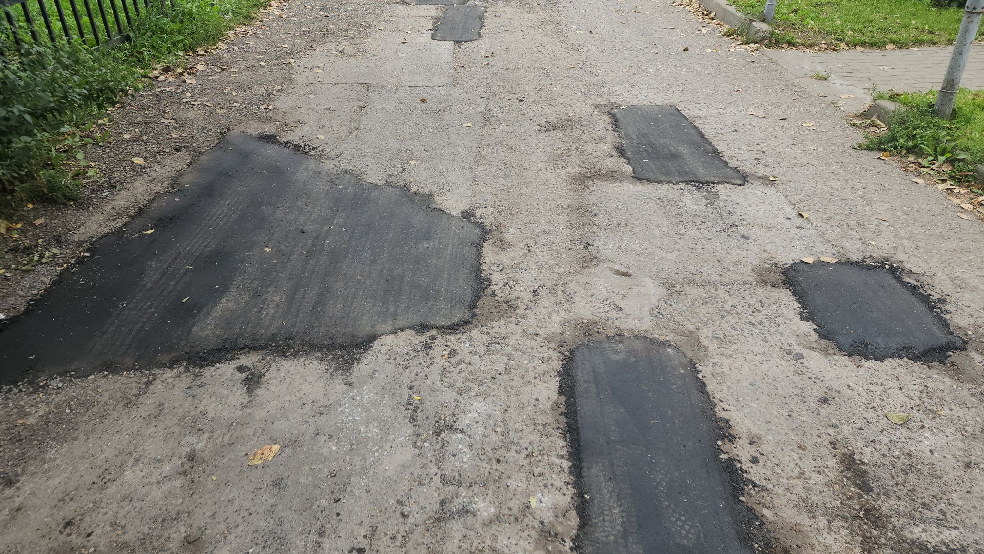 ивантеевка, пушкинский, ямочный ремон, ямочный ремонт дорог, коммунальная служба, асфальтовое покрытие,внутриквартальная дорога, жители,