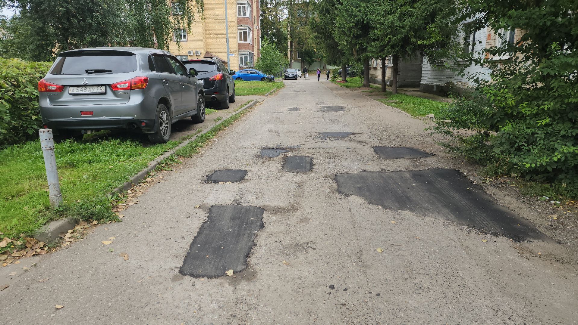 ивантеевка, пушкинский, ямочный ремон, ямочный ремонт дорог, коммунальная служба, асфальтовое покрытие,внутриквартальная дорога, жители,