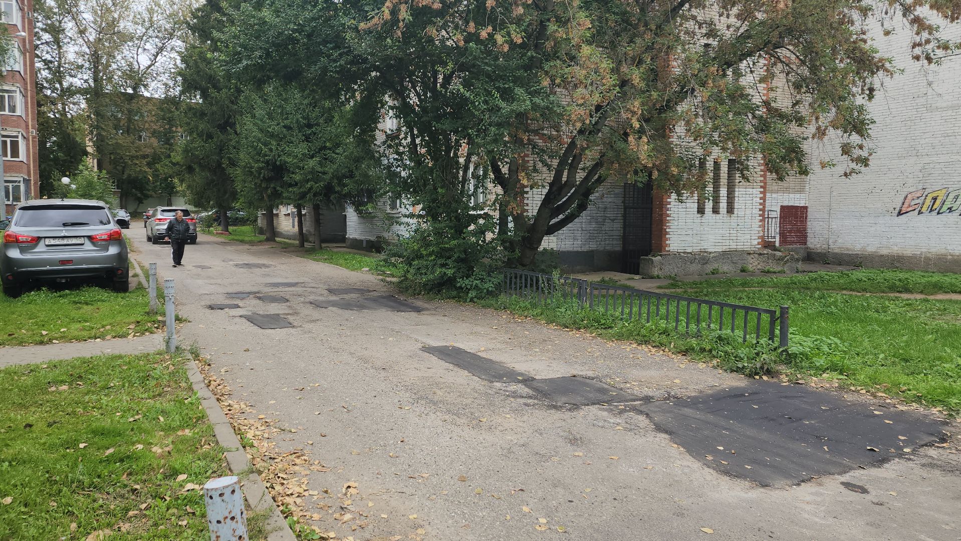 ивантеевка, пушкинский, ямочный ремон, ямочный ремонт дорог, коммунальная служба, асфальтовое покрытие,внутриквартальная дорога, жители,