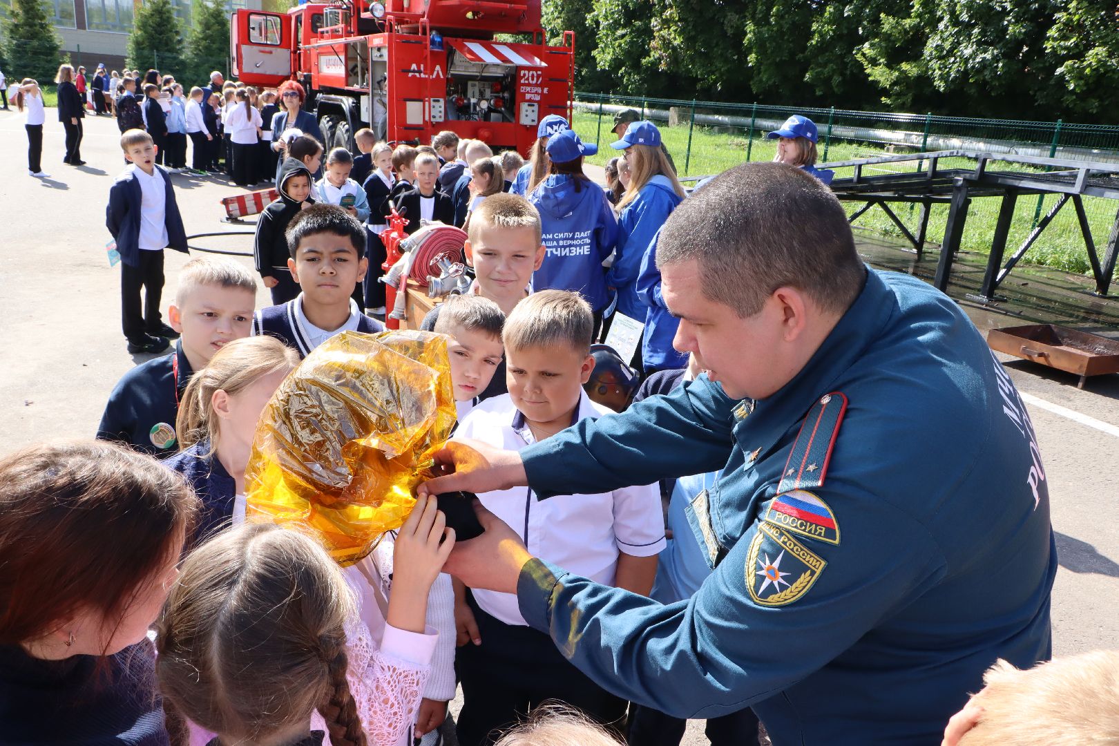 серебряные пруды, мир без пожаров, 35 лет мчс,