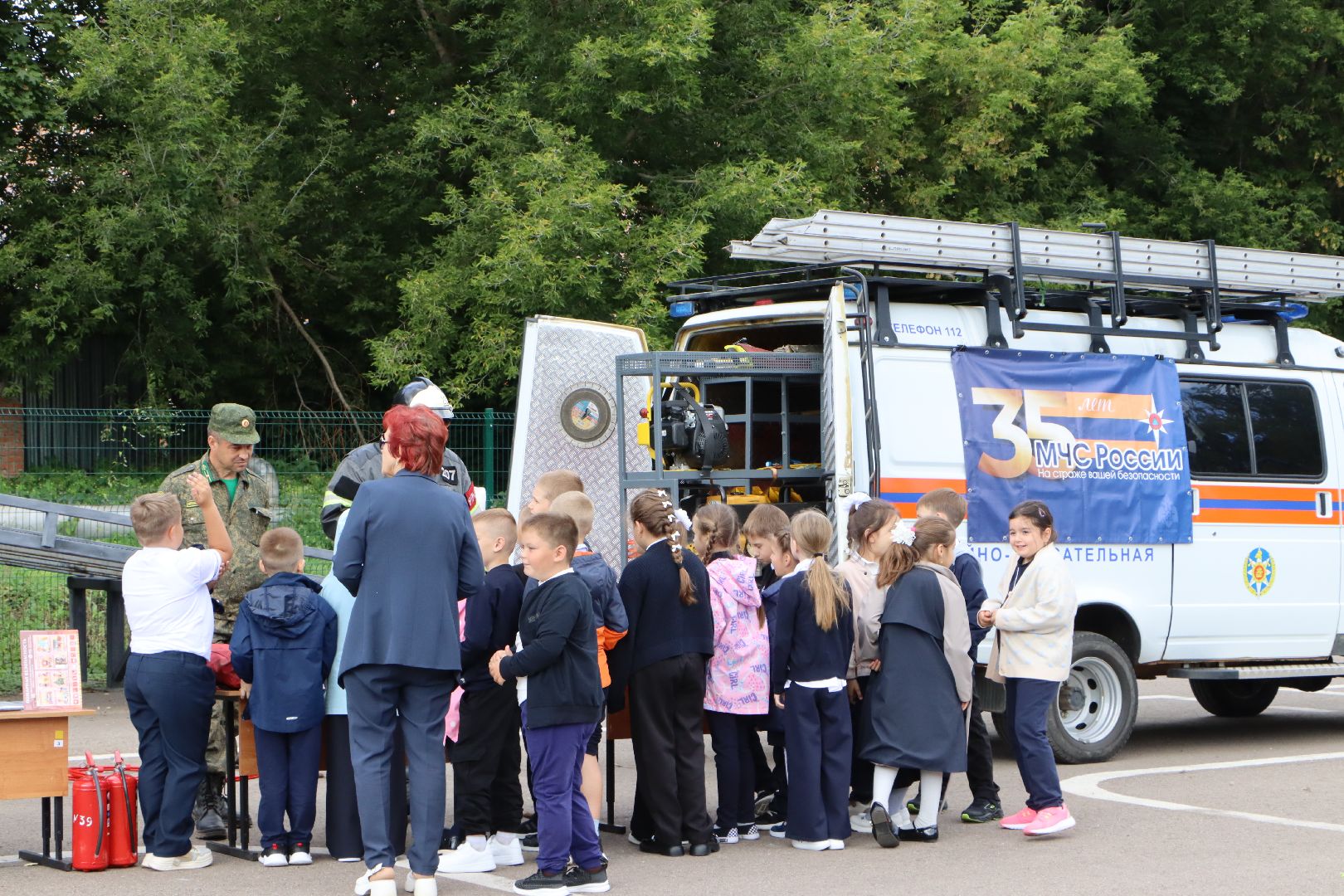 серебряные пруды, мир без пожаров, 35 лет мчс,