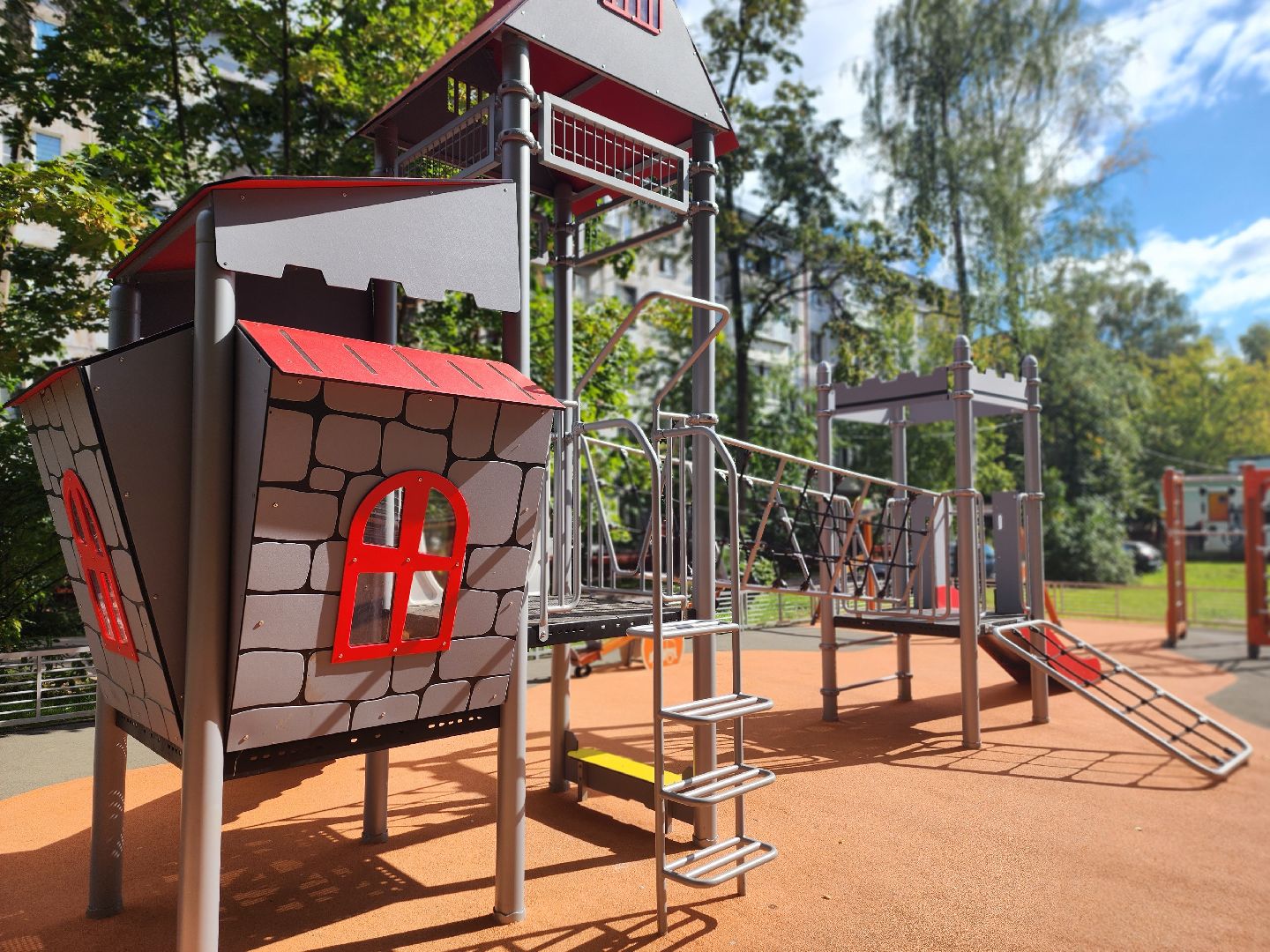 королёв, новые детские площадки в королеве, благоустройство ,