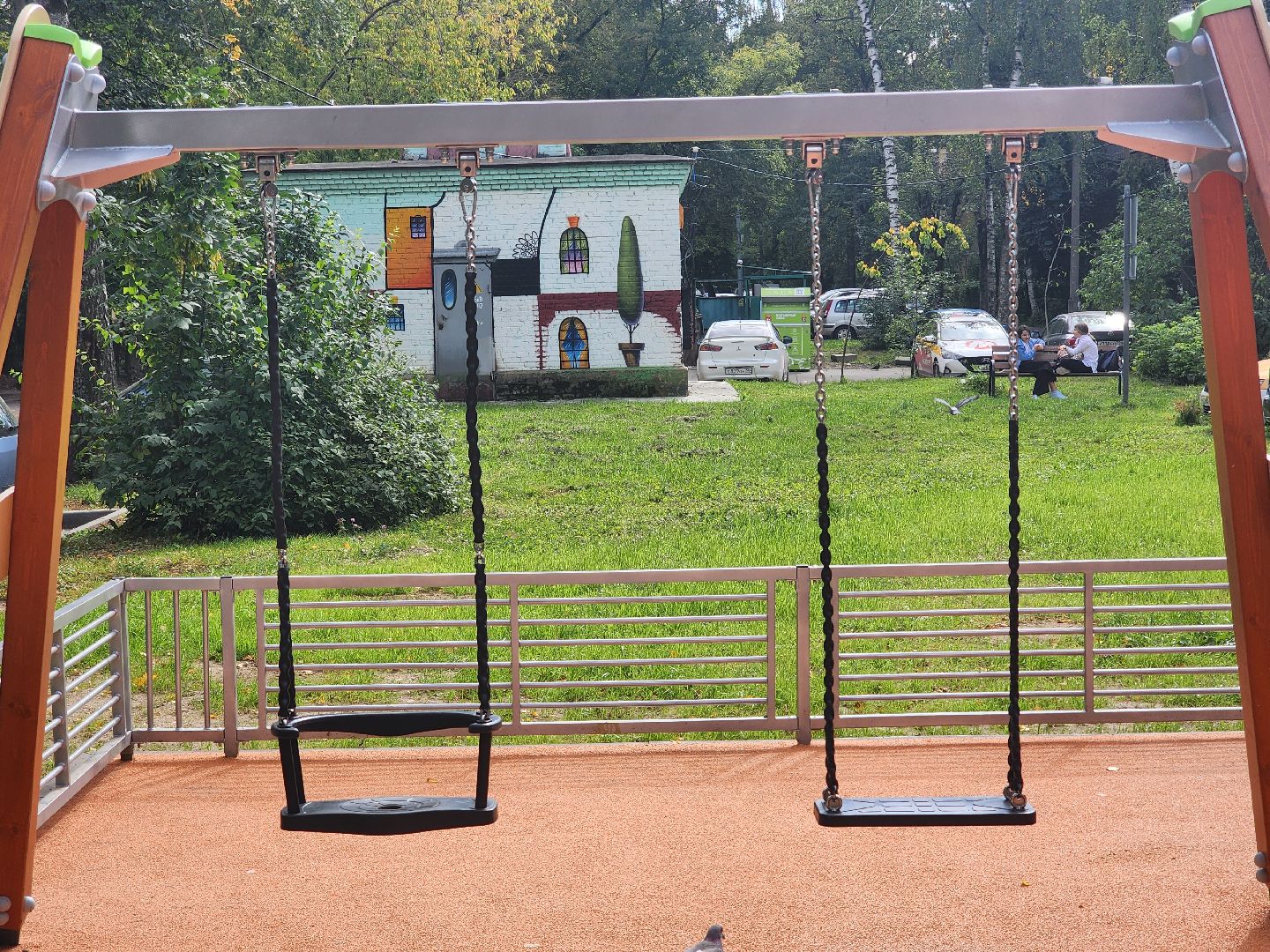 королёв, новые детские площадки в королеве, благоустройство ,