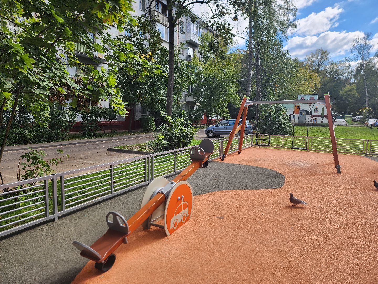 королёв, новые детские площадки в королеве, благоустройство ,