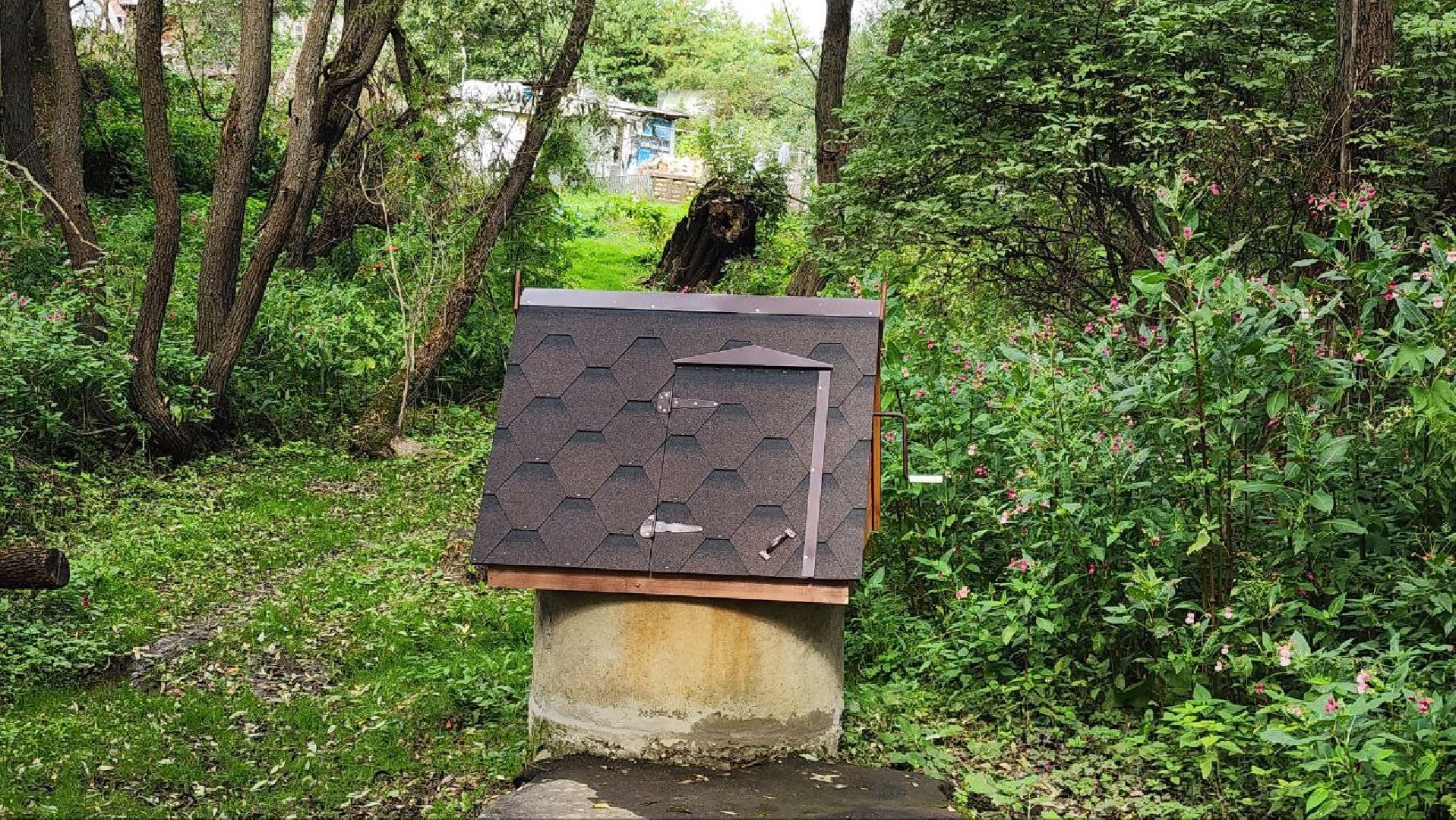 серебряные пруды, клемово, благоустройство, ремонт колодца,