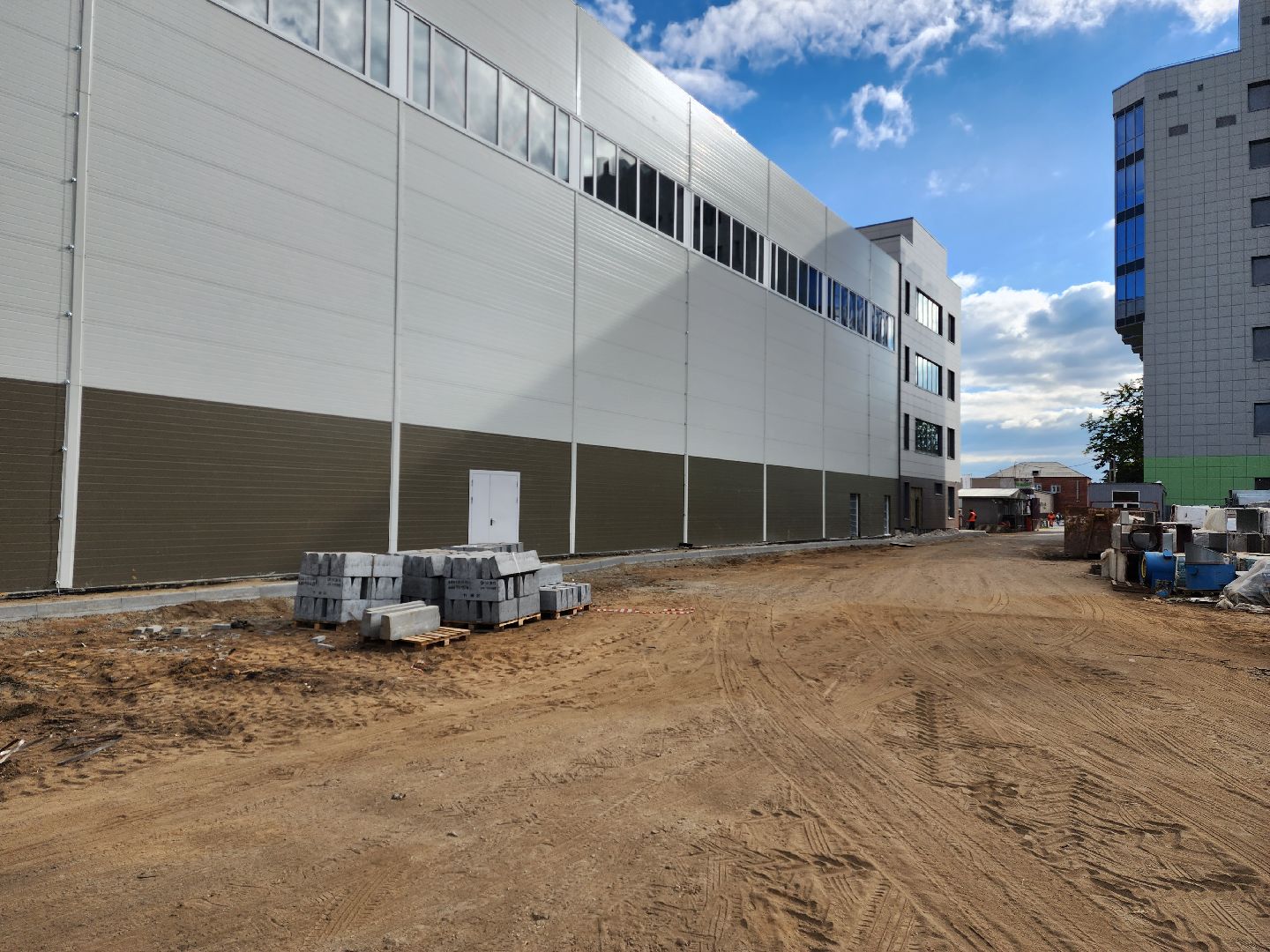 раменское, строительство, технопарк раменское на улице михалевича, строительство производственно-логистического комплекса ,